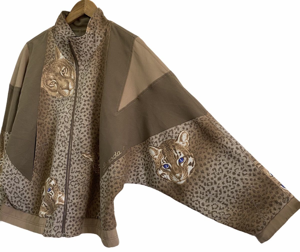 Issey Miyake 🔥Vintage 90s Motive Japanese Tiger Embroidery Satin Jacket Size US M / EU 48-50 / 2 - 5 Thumbnail
