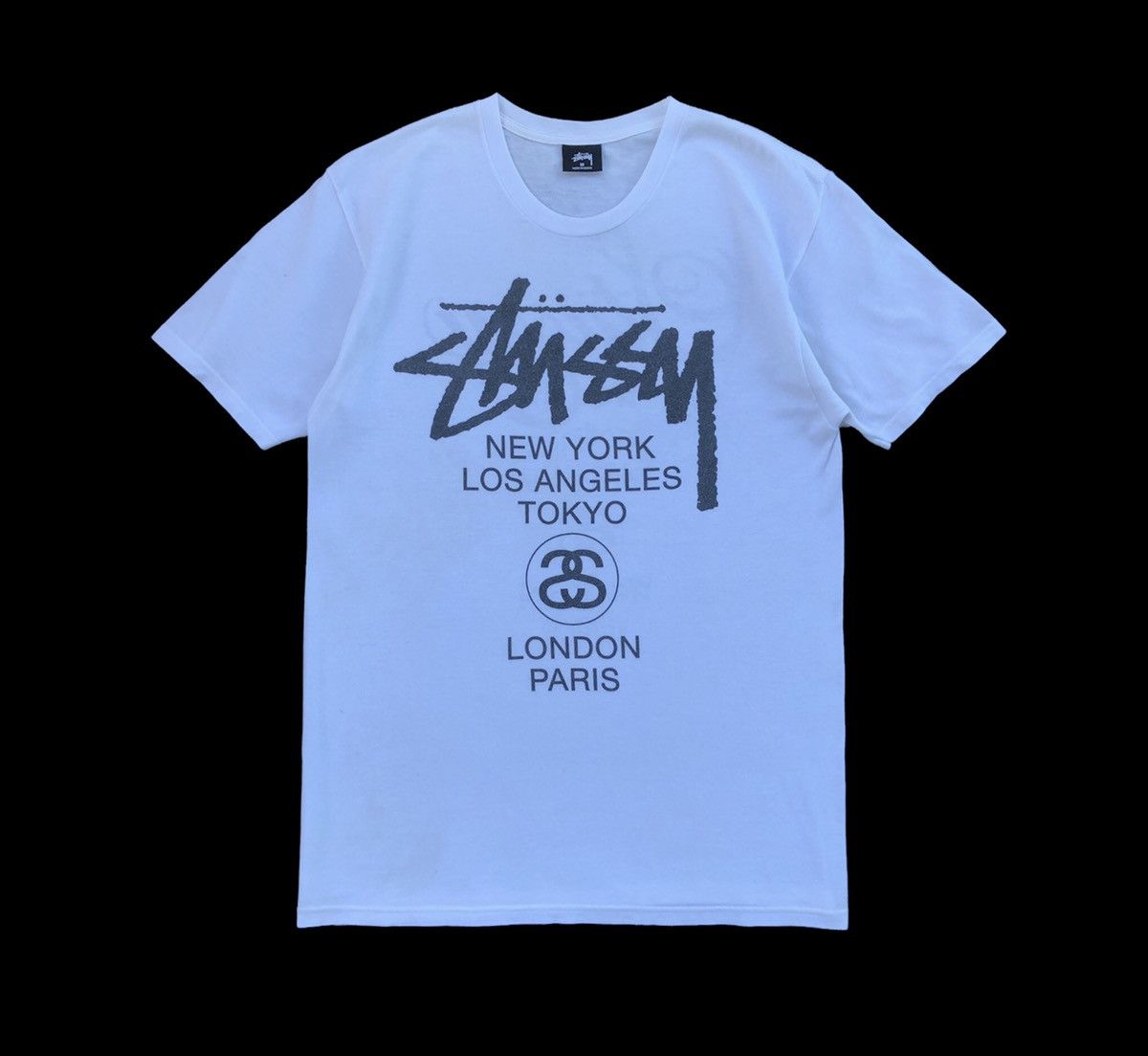 Stussy OG Stussy World Tour Tee Size US M / EU 48-50 / 2 - 2 Thumbnail