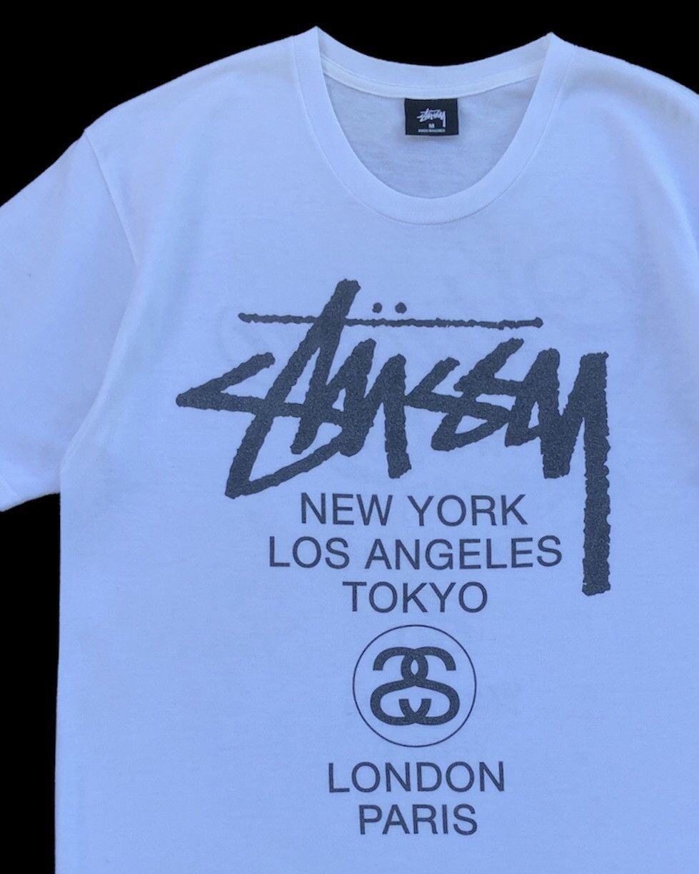 Stussy OG Stussy World Tour Tee Size US M / EU 48-50 / 2 - 3 Thumbnail
