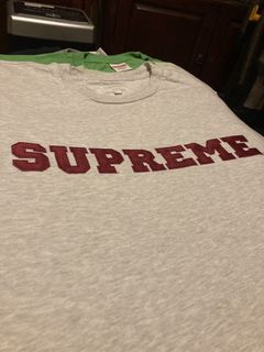 Supreme Collegiate Tee | Grailed