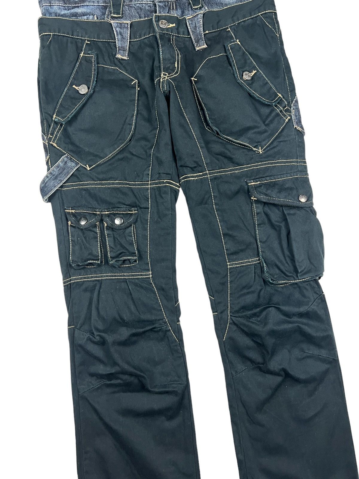 PPFM PPFM Double Waist Hybrid Utility Cargo Pants Size US 33 - 5 Thumbnail