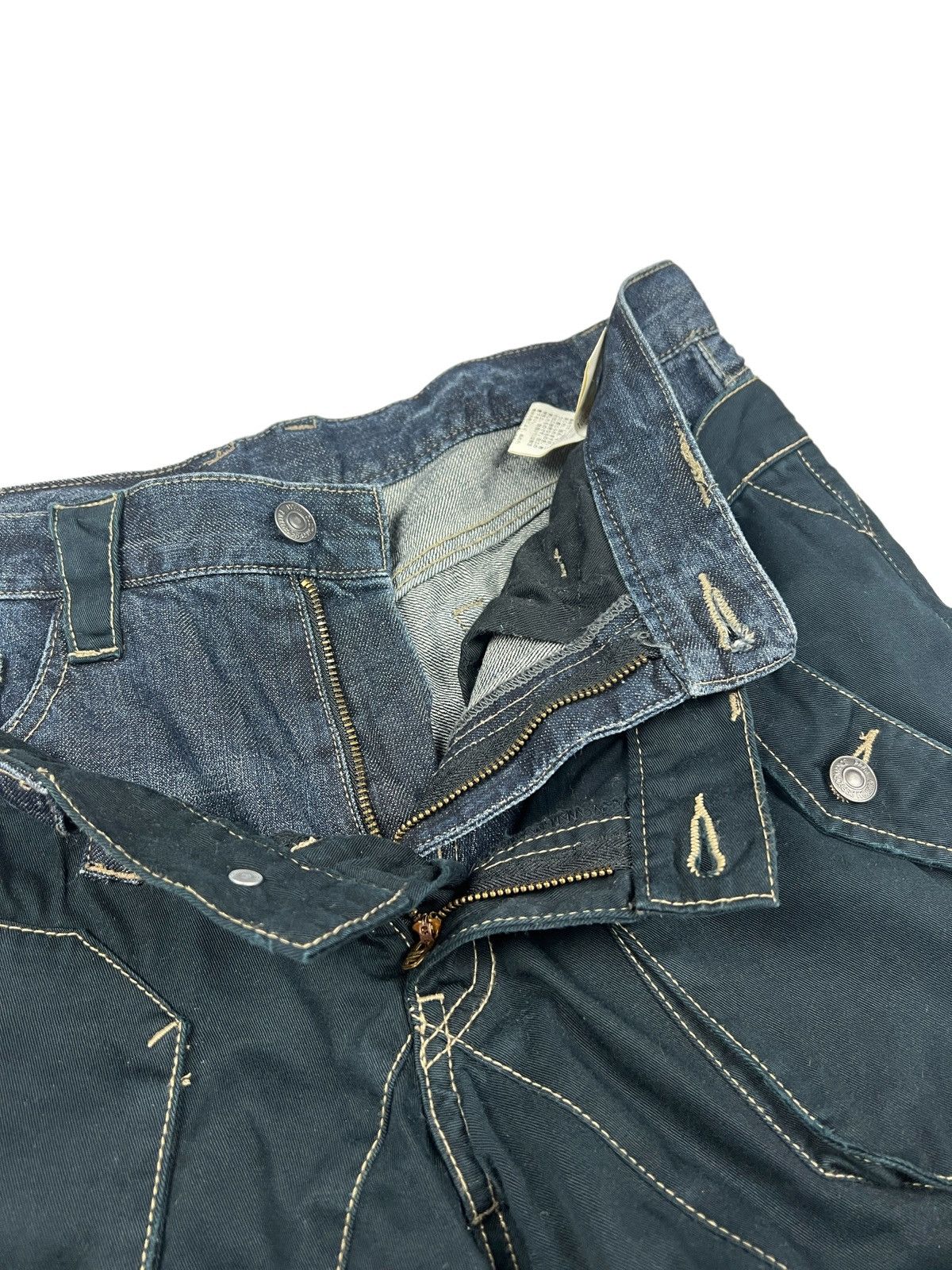 PPFM PPFM Double Waist Hybrid Utility Cargo Pants Size US 33 - 11 Thumbnail