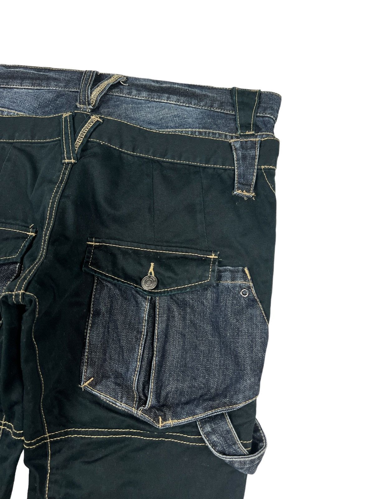 PPFM PPFM Double Waist Hybrid Utility Cargo Pants Size US 33 - 10 Thumbnail