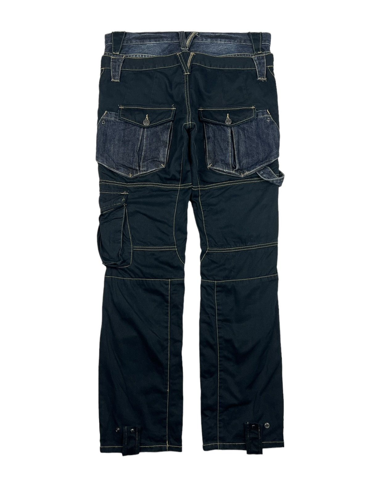 PPFM PPFM Double Waist Hybrid Utility Cargo Pants Size US 33 - 2 Thumbnail