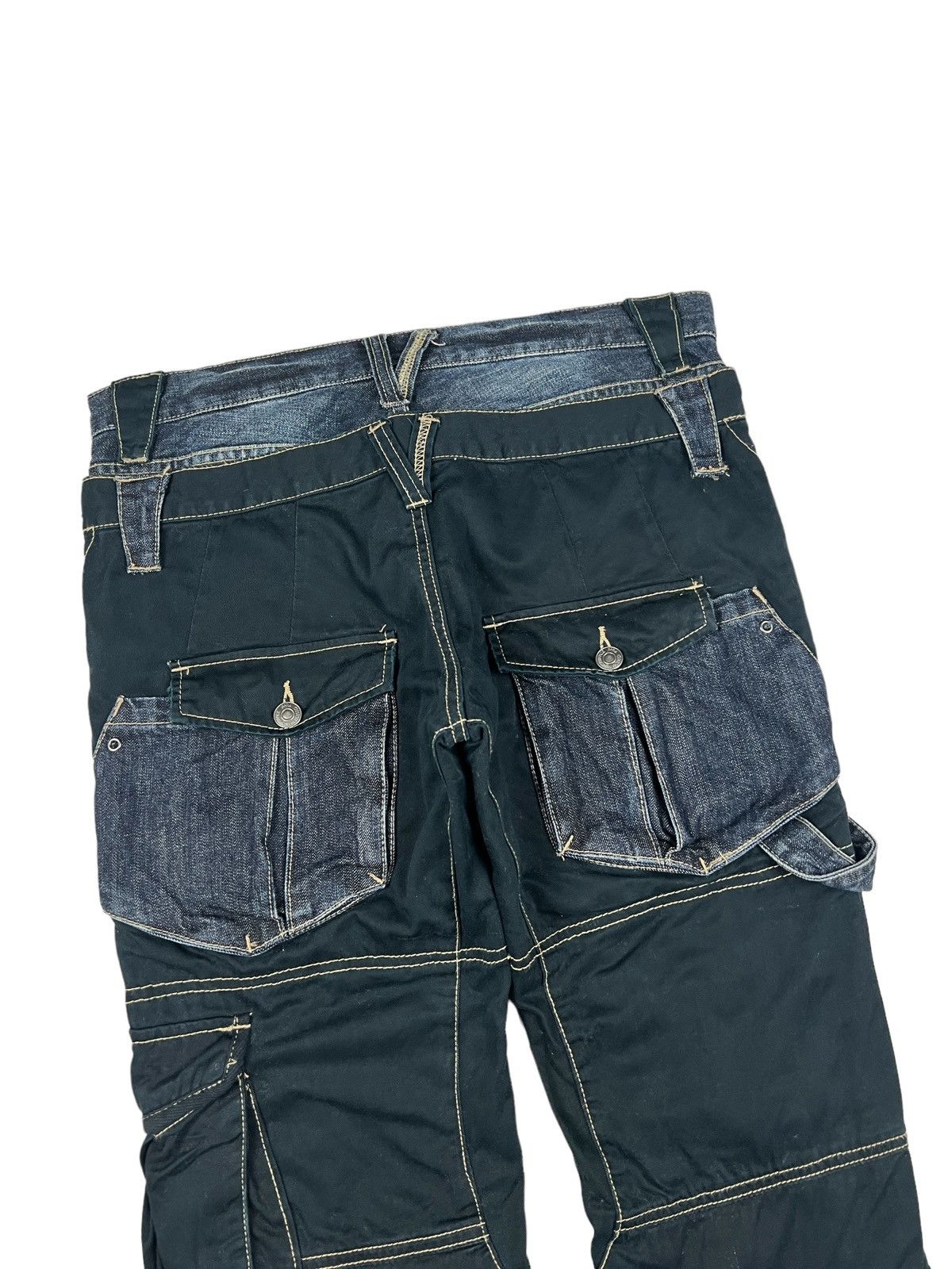 PPFM PPFM Double Waist Hybrid Utility Cargo Pants Size US 33 - 9 Thumbnail