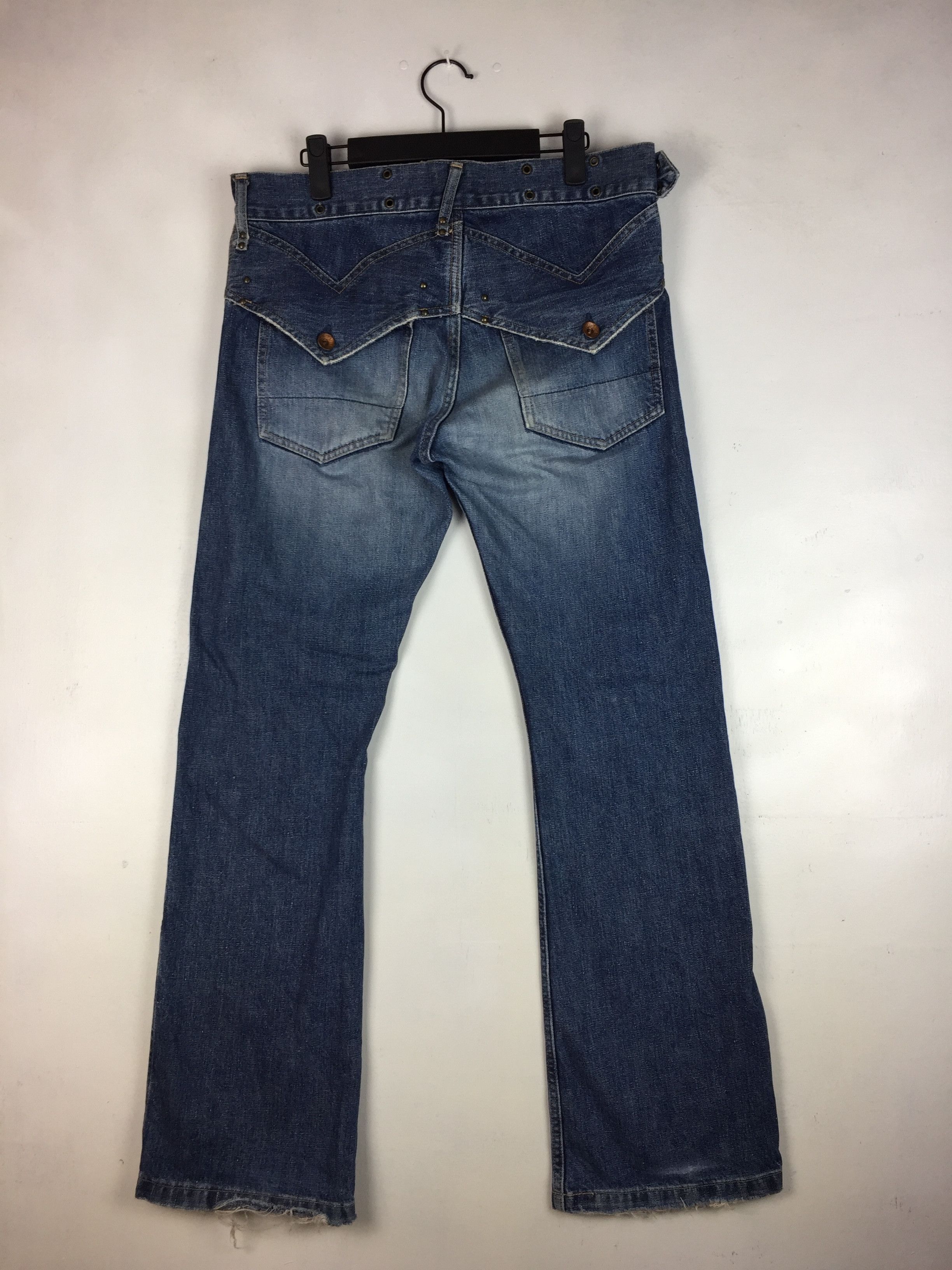 Paul Smith Red Ear RED EAR BY PAUL SMITH FLARE PANT Size US 35 - 2 Thumbnail
