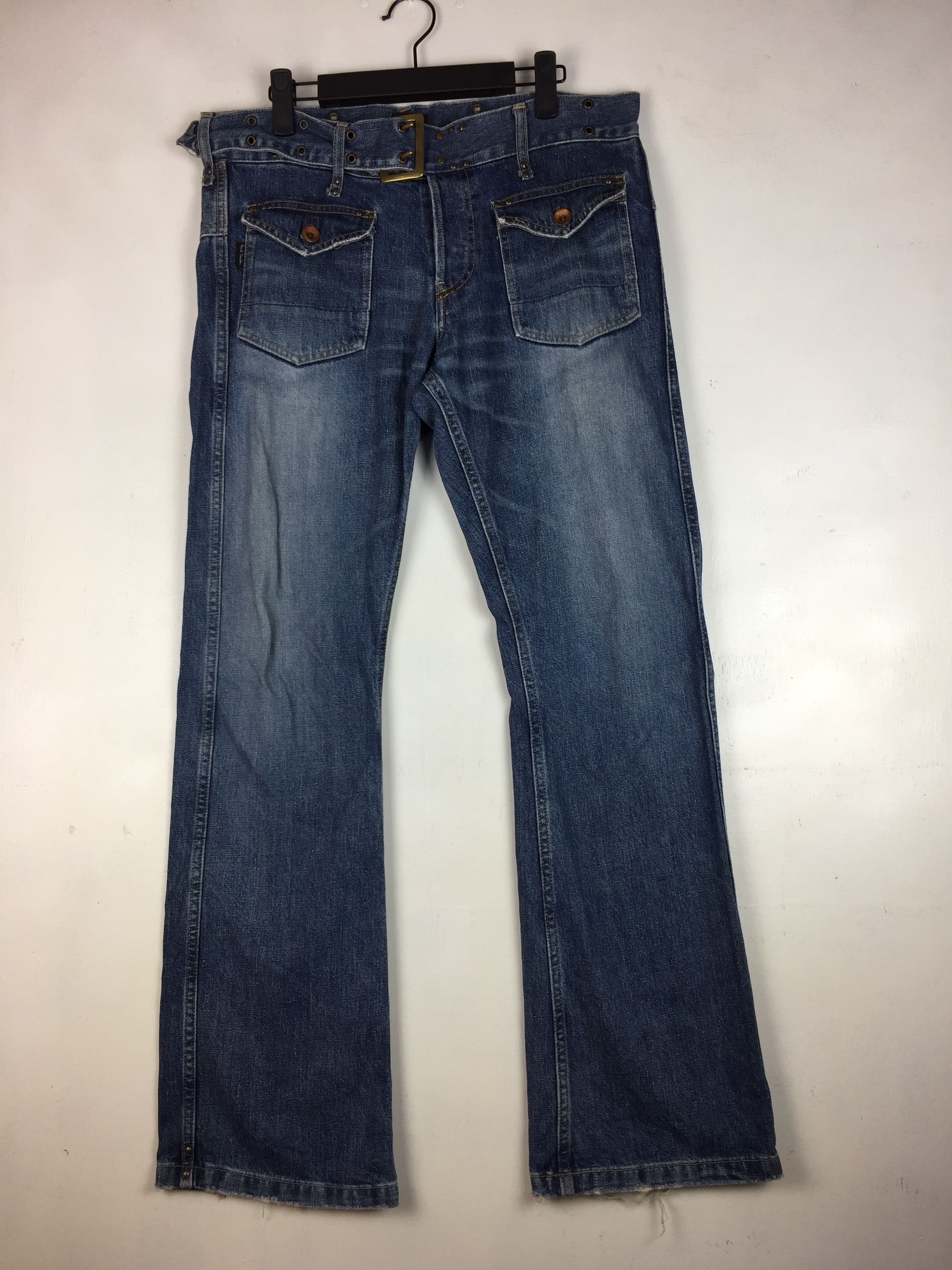 Paul Smith Red Ear RED EAR BY PAUL SMITH FLARE PANT Size US 35 - 1 Thumbnail