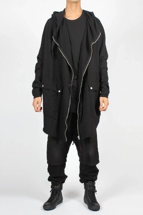 Pre-owned Damir Doma X Silent By Damir Doma Damir Doma Zip Hoodie Parka Coat Bomber Jacket In Multicolor