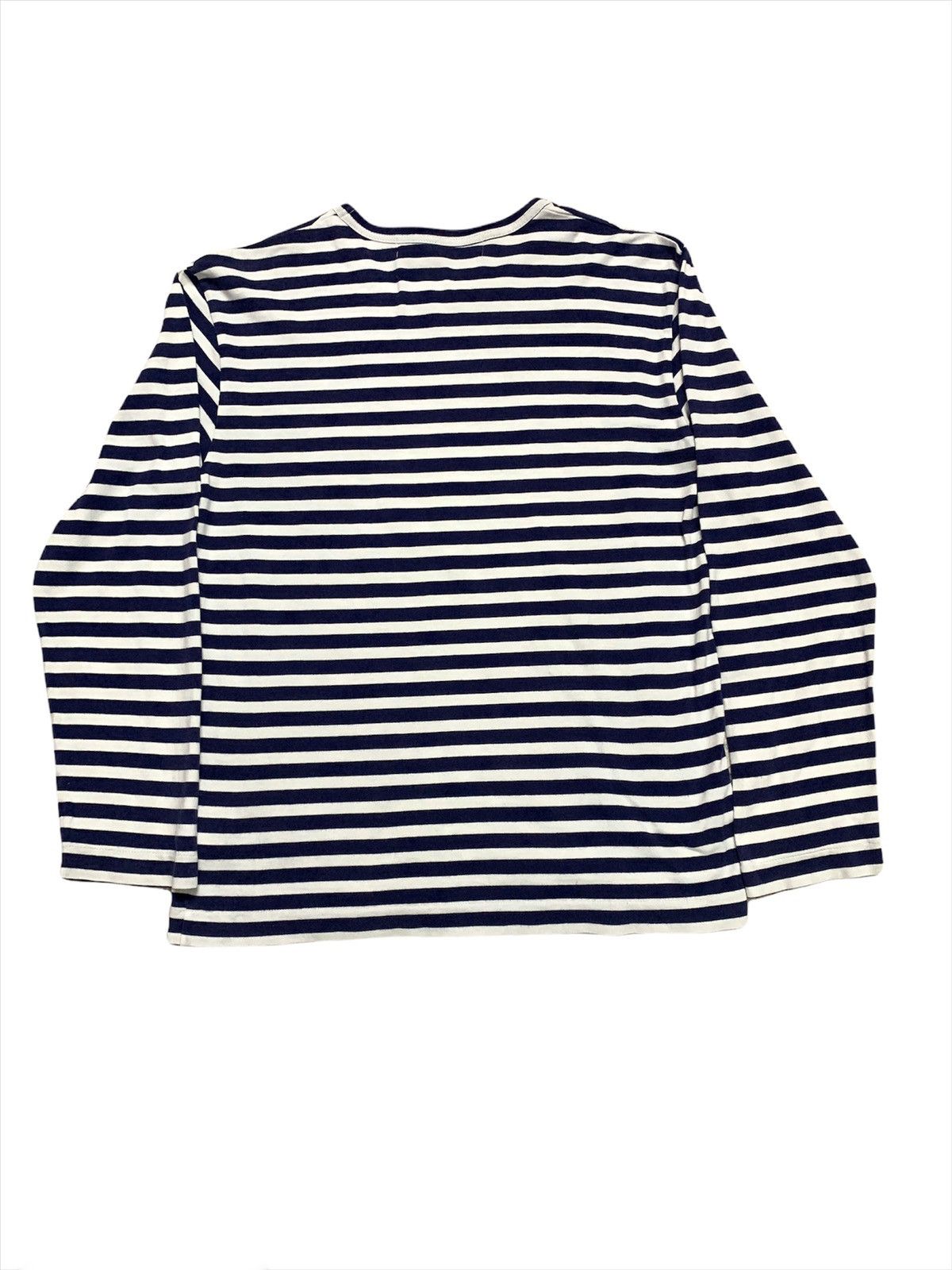 CDG by Comme des Garcons × Comme des Garcons × Comme des Garcons PLAY Comme Des Garcons Play L/S Striped Tee Size M / US 6-8 / IT 42-44 - 3 Thumbnail
