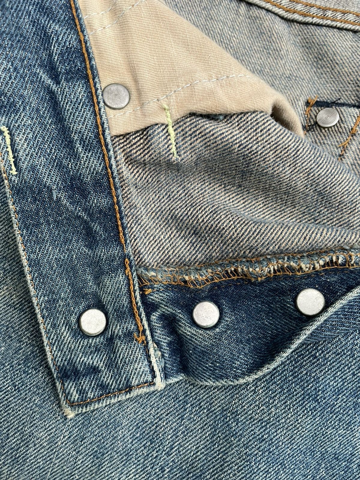 Japanese Brand Vintage Studio D Artistan Selvedge Denim Size US 30 / EU 46 - 23 Thumbnail