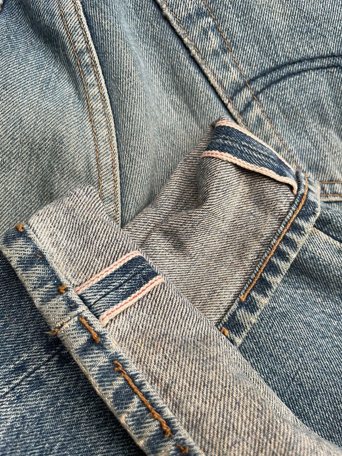 Japanese Brand Vintage Studio D Artistan Selvedge Denim Size US 30 / EU 46 - 17 Thumbnail