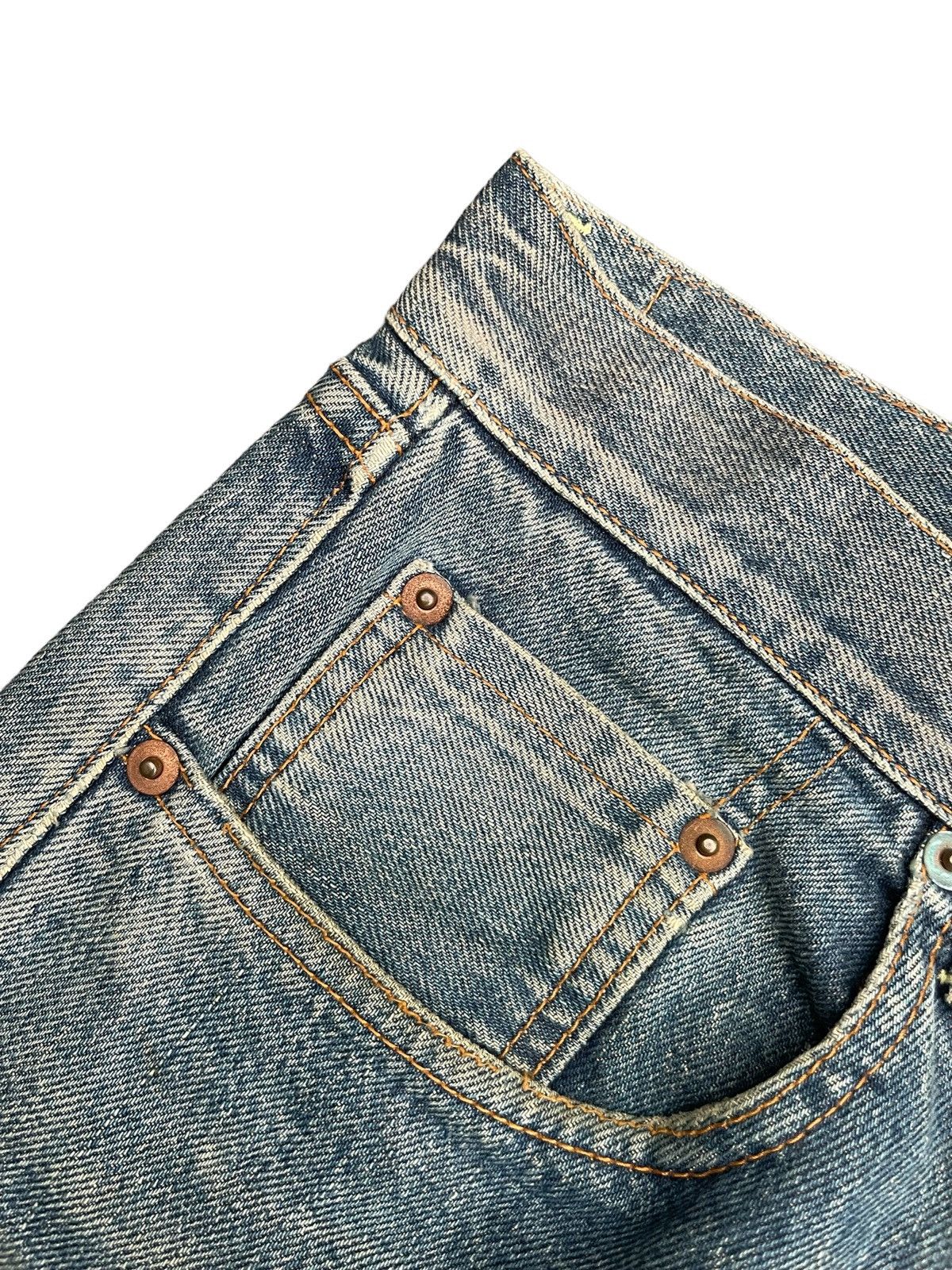 Japanese Brand Vintage Studio D Artistan Selvedge Denim Size US 30 / EU 46 - 10 Thumbnail