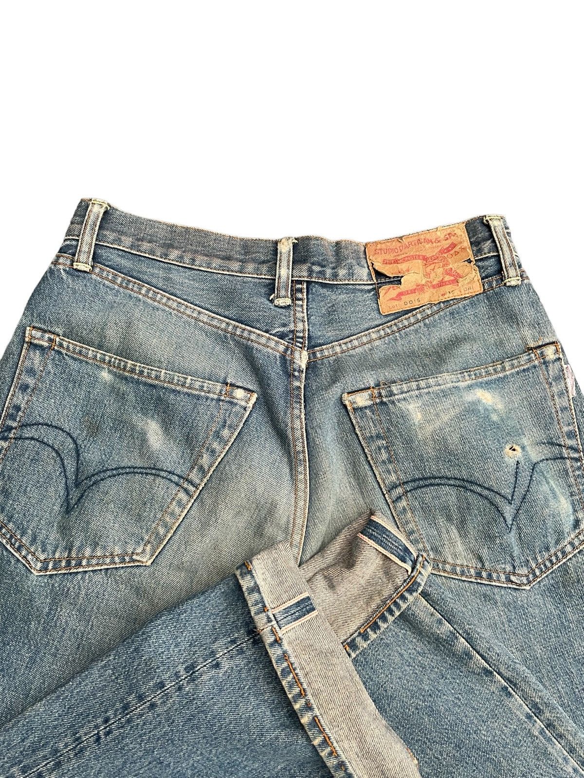 Japanese Brand Vintage Studio D Artistan Selvedge Denim Size US 30 / EU 46 - 16 Thumbnail