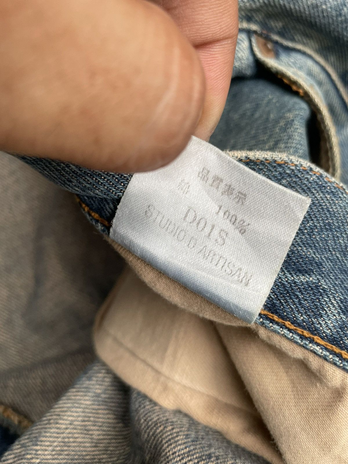 Japanese Brand Vintage Studio D Artistan Selvedge Denim Size US 30 / EU 46 - 21 Thumbnail