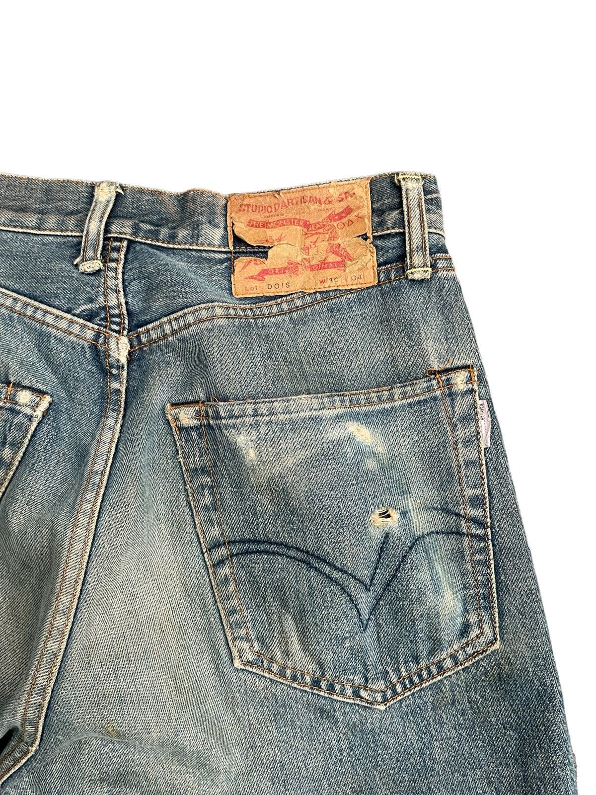 Japanese Brand Vintage Studio D Artistan Selvedge Denim Size US 30 / EU 46 - 14 Thumbnail