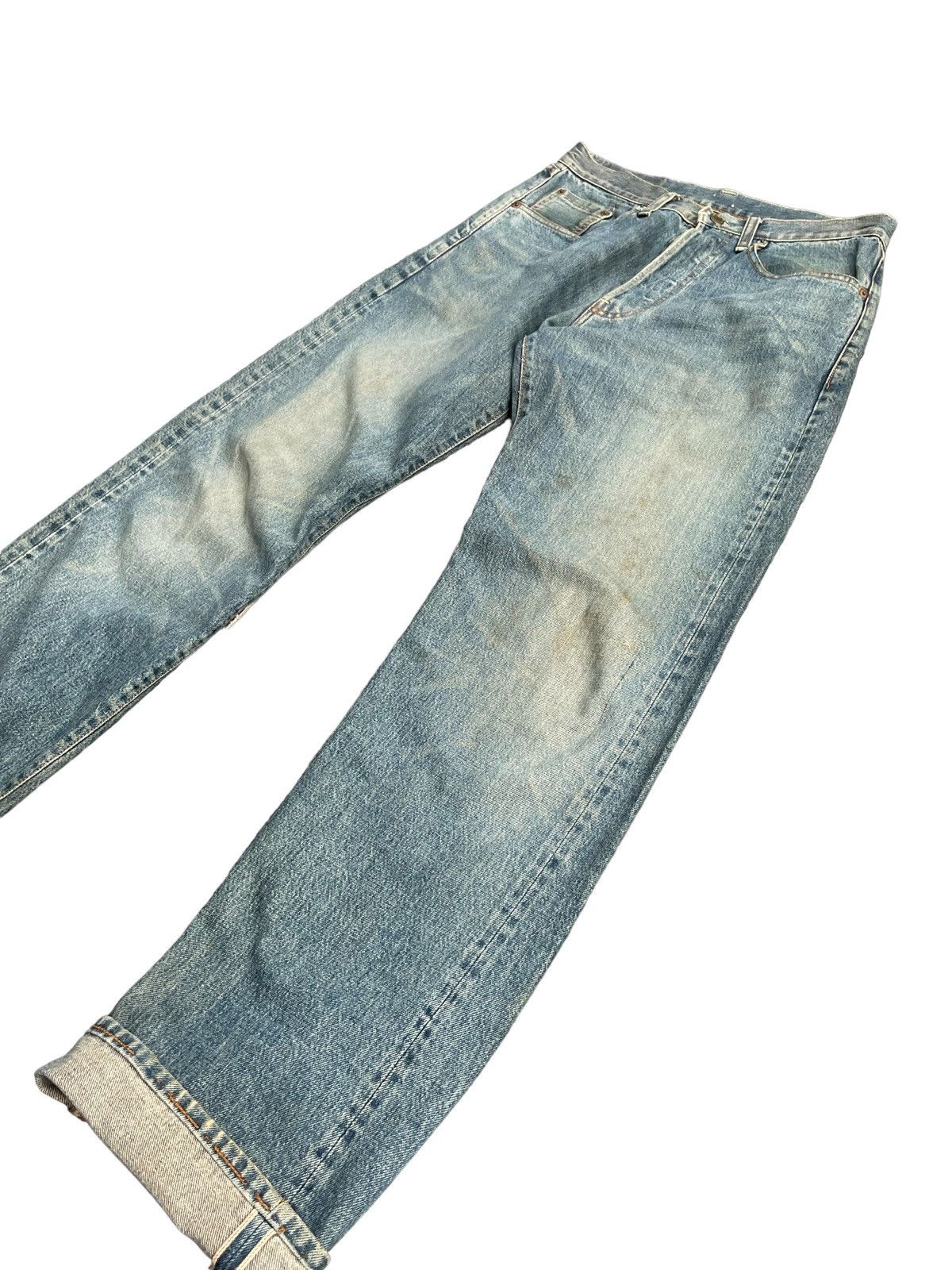 Japanese Brand Vintage Studio D Artistan Selvedge Denim Size US 30 / EU 46 - 3 Thumbnail