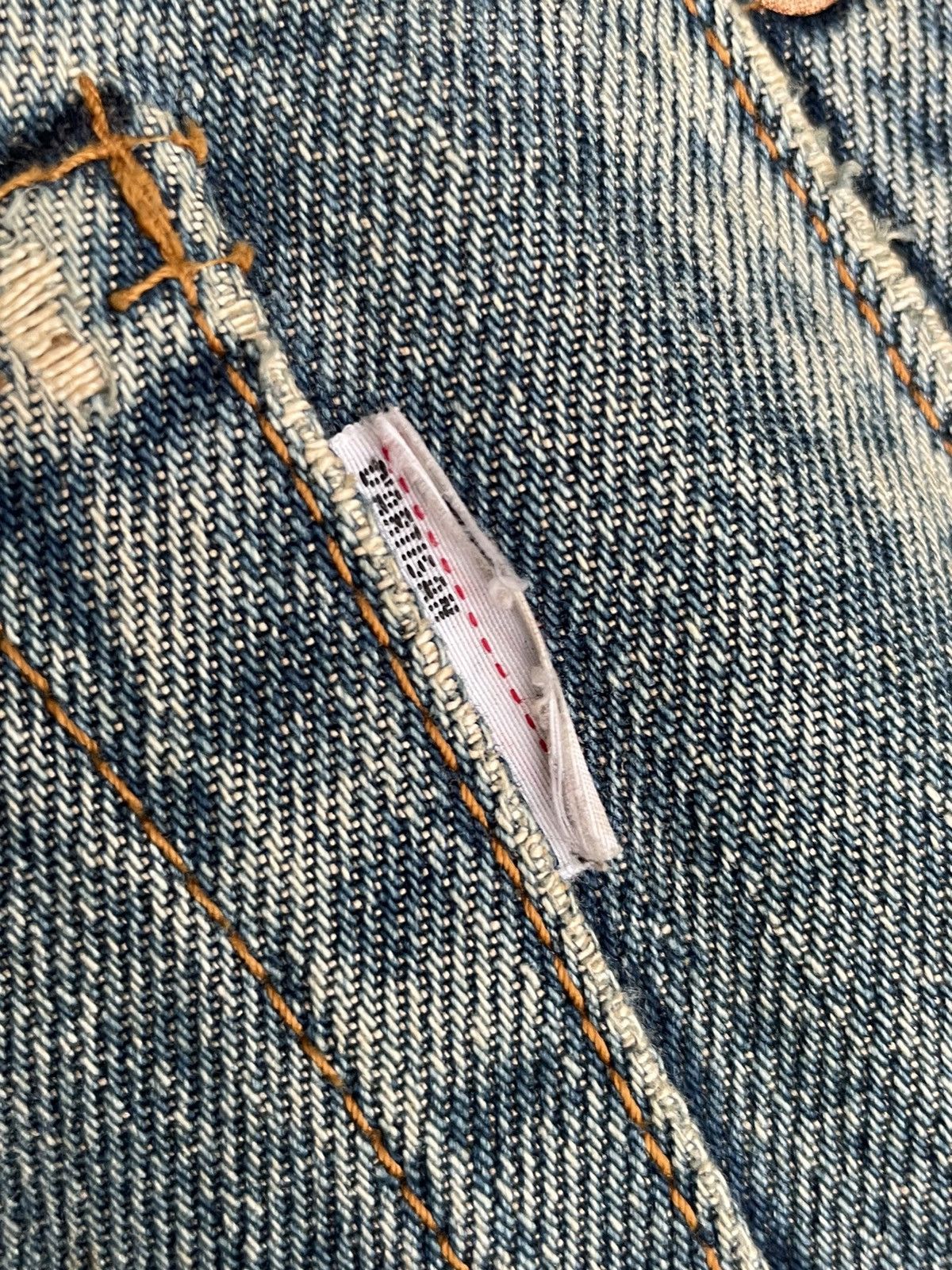 Japanese Brand Vintage Studio D Artistan Selvedge Denim Size US 30 / EU 46 - 19 Thumbnail