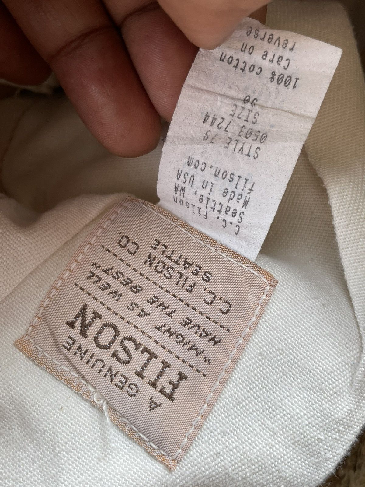Filson × Vintage Vintage CC Filson Co Vintage Chinos Size US 30 / EU 46 - 10 Thumbnail