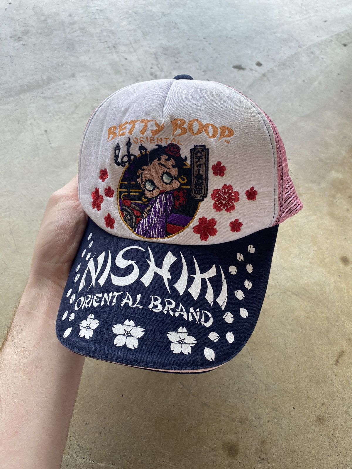 Japanese Brand Super Rare Nishiki x Betty Boop Vintage Trucker Hat | Grailed