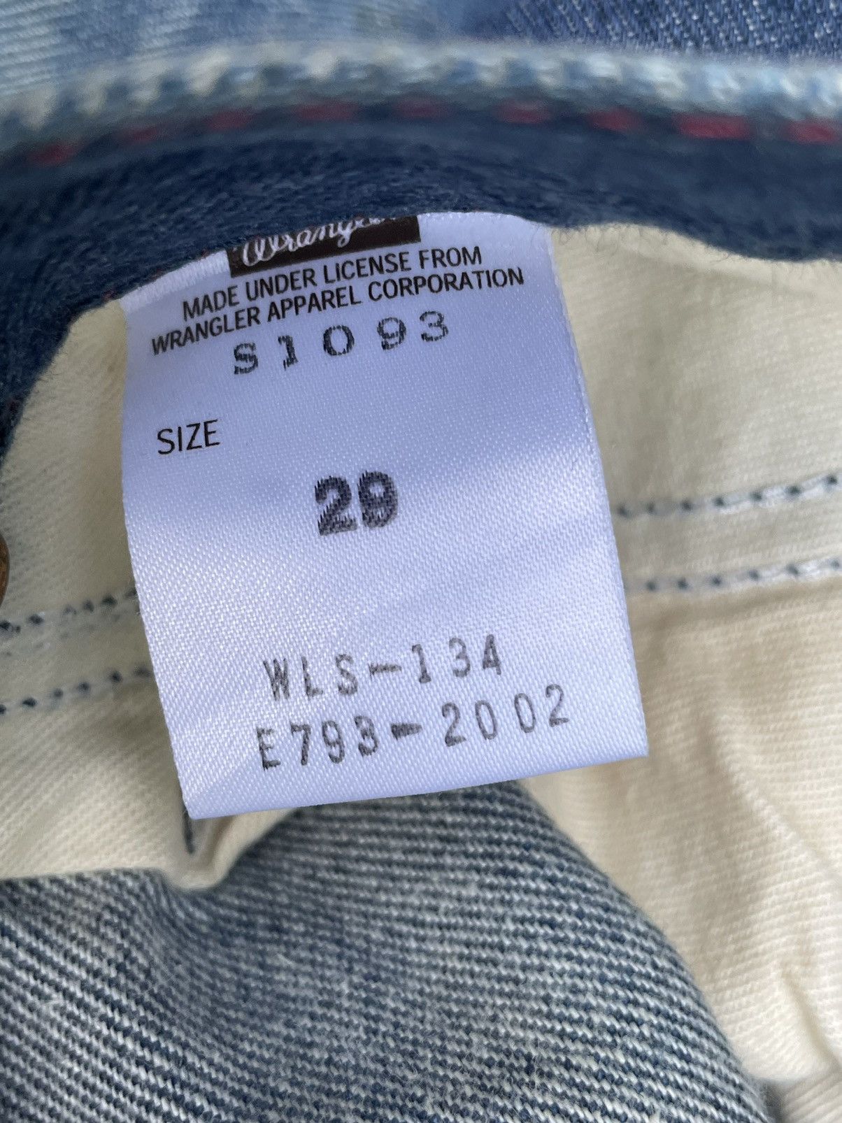 NANO universe Wrangler Blue Bell x Nano Universe Groundfloor Denim Size US 31 - 22 Thumbnail