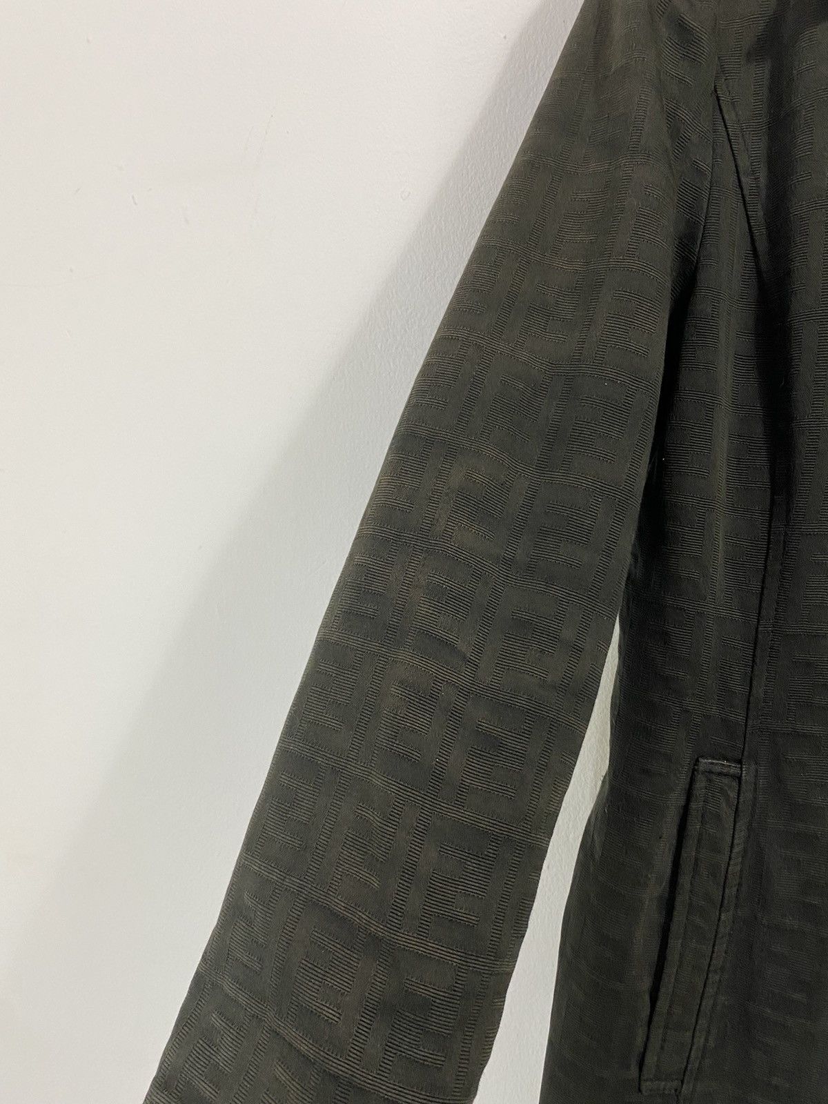 Fendi Fendi Roma Monogram Double Breast Long Jacket Design Size US S / EU 44-46 / 1 - 6 Thumbnail