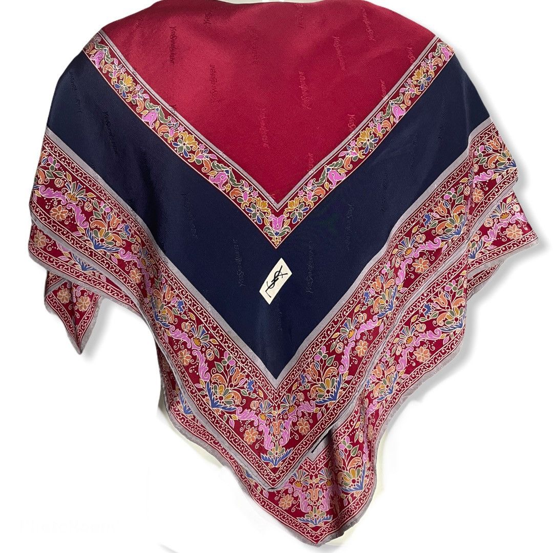 Other × Vintage × Yves Saint Laurent Yves Saint Laurent Silk Scarf Size ONE SIZE - 1 Thumbnail
