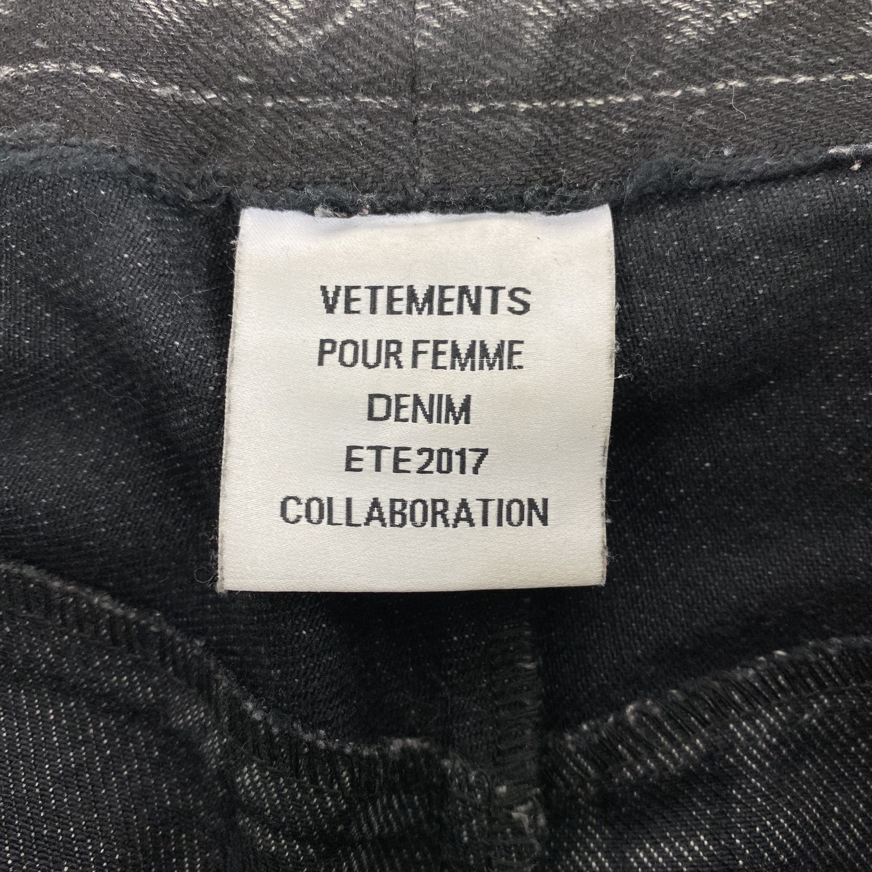 Vetements Vetements x Levi’s Grey Reworked Jeans Size US 28 / EU 44 - 5 Thumbnail