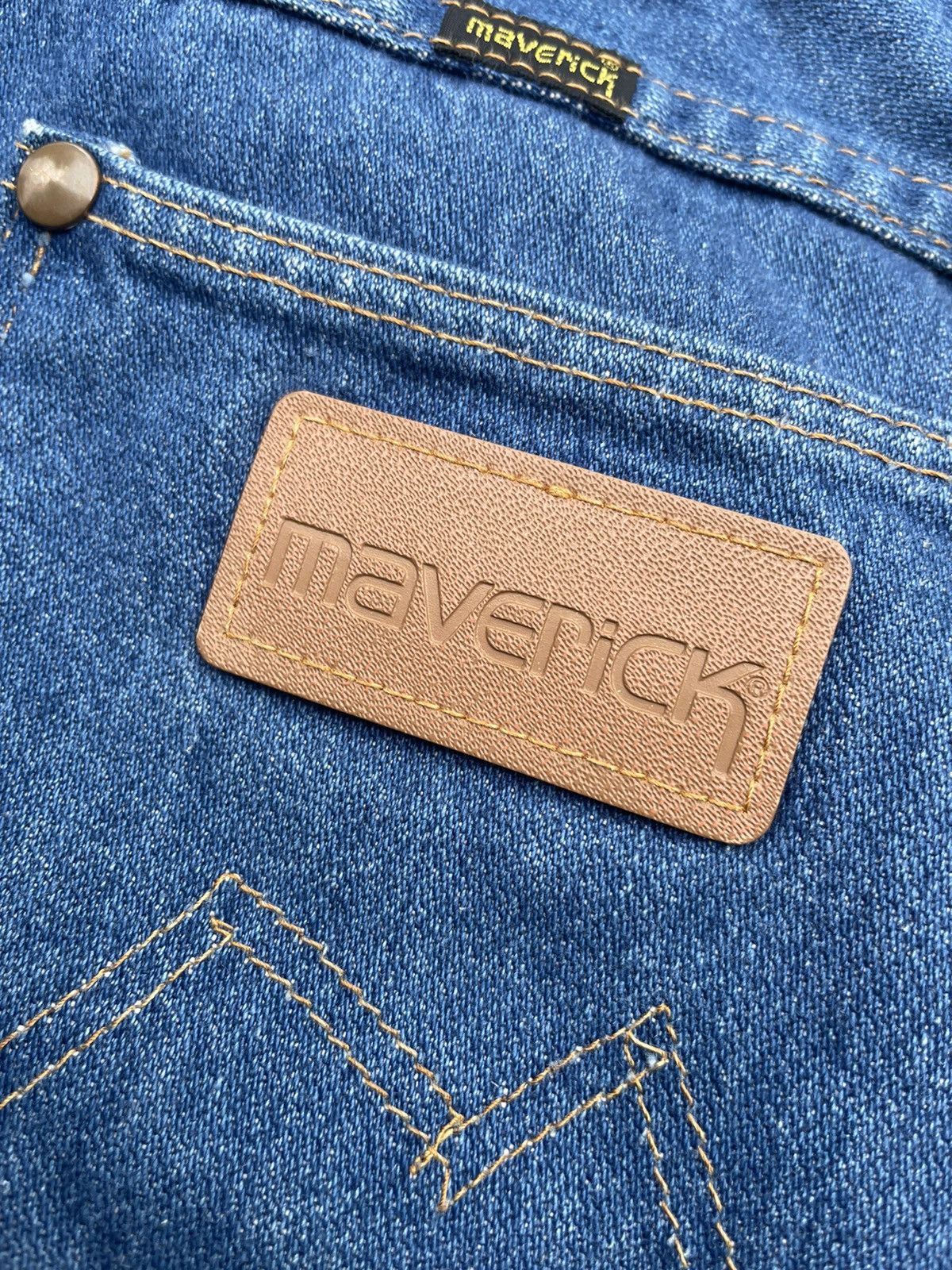Vintage Vintage Maverick 70’s Usa Denim Size US 27 - 11 Thumbnail