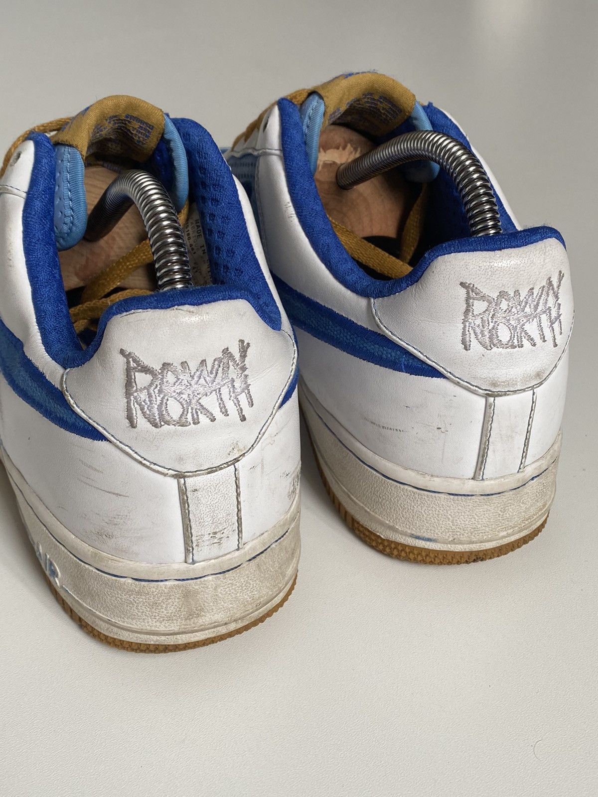 Vintage Nike Air Force 1 Premium 07 University Blue Varsity Royal-W Size US 7 / EU 40 - 4 Thumbnail