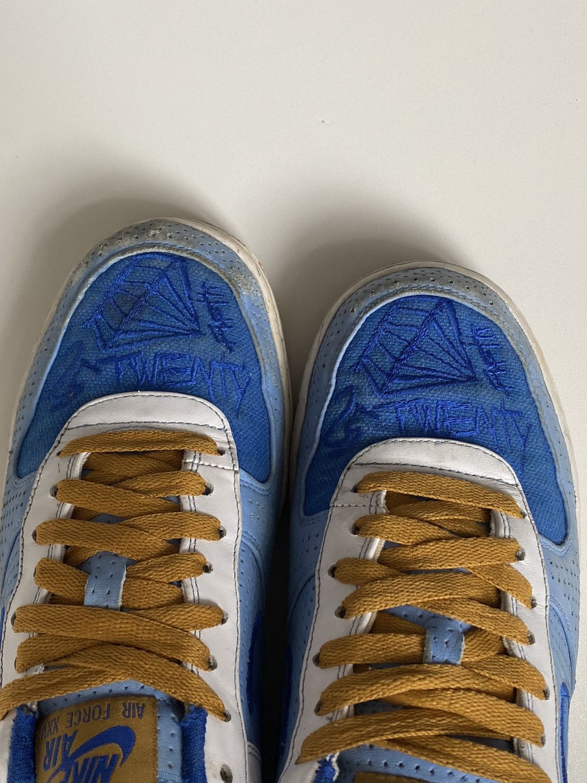 Vintage Nike Air Force 1 Premium 07 University Blue Varsity Royal-W Size US 7 / EU 40 - 10 Thumbnail
