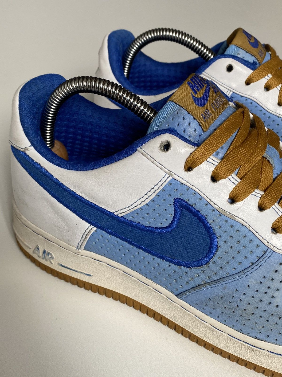 Vintage Nike Air Force 1 Premium 07 University Blue Varsity Royal-W Size US 7 / EU 40 - 7 Thumbnail