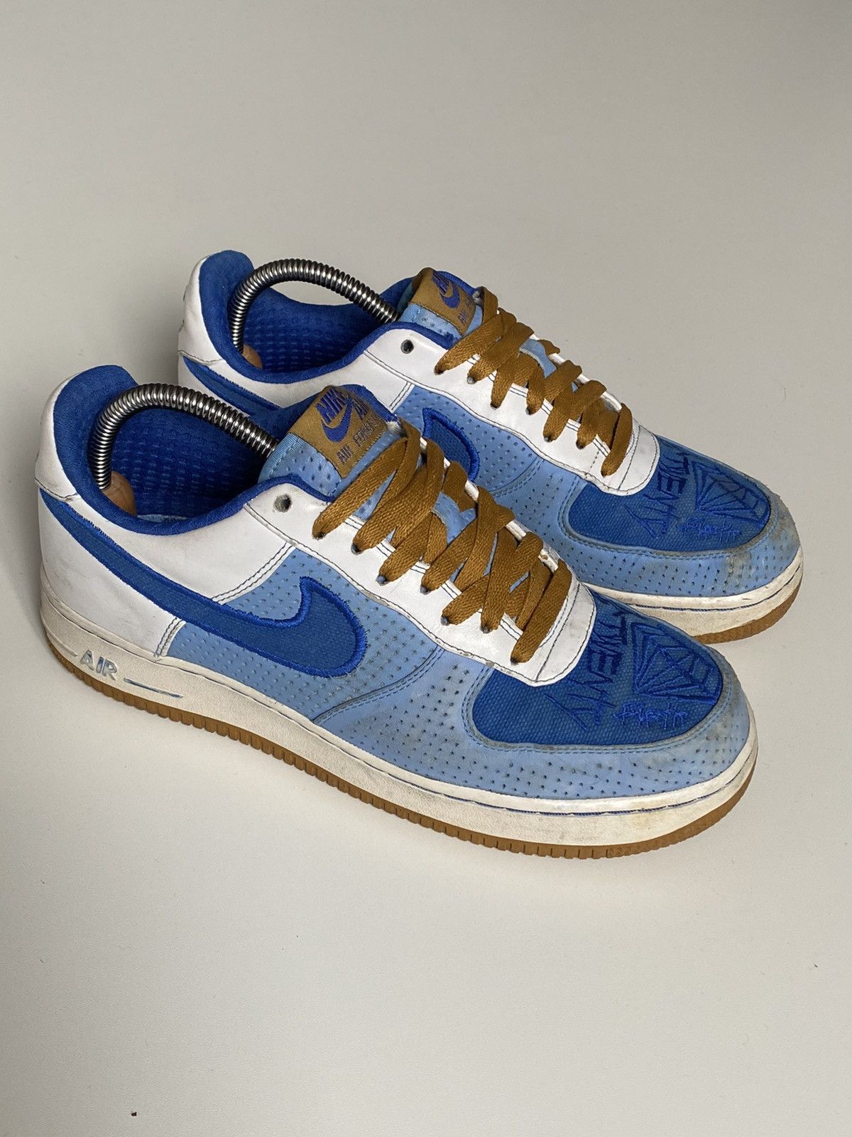 Vintage Nike Air Force 1 Premium 07 University Blue Varsity Royal-W Size US 7 / EU 40 - 1 Thumbnail