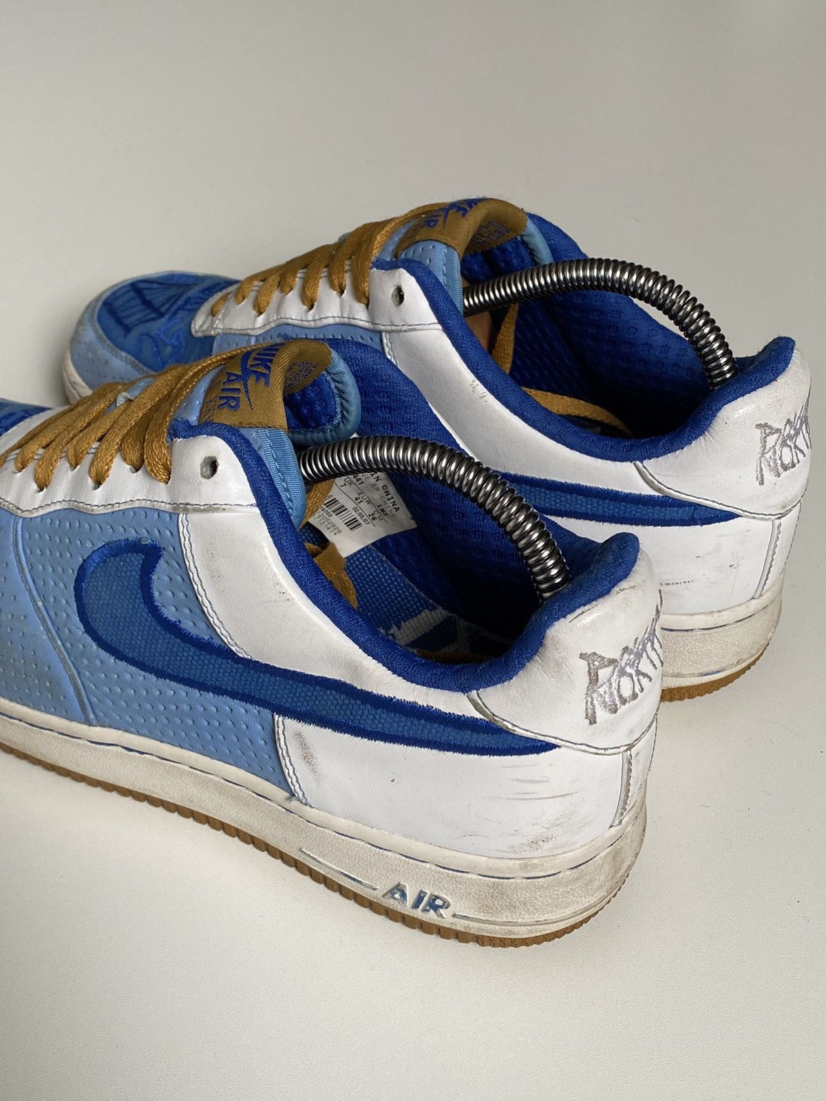 Vintage Nike Air Force 1 Premium 07 University Blue Varsity Royal-W Size US 7 / EU 40 - 13 Thumbnail