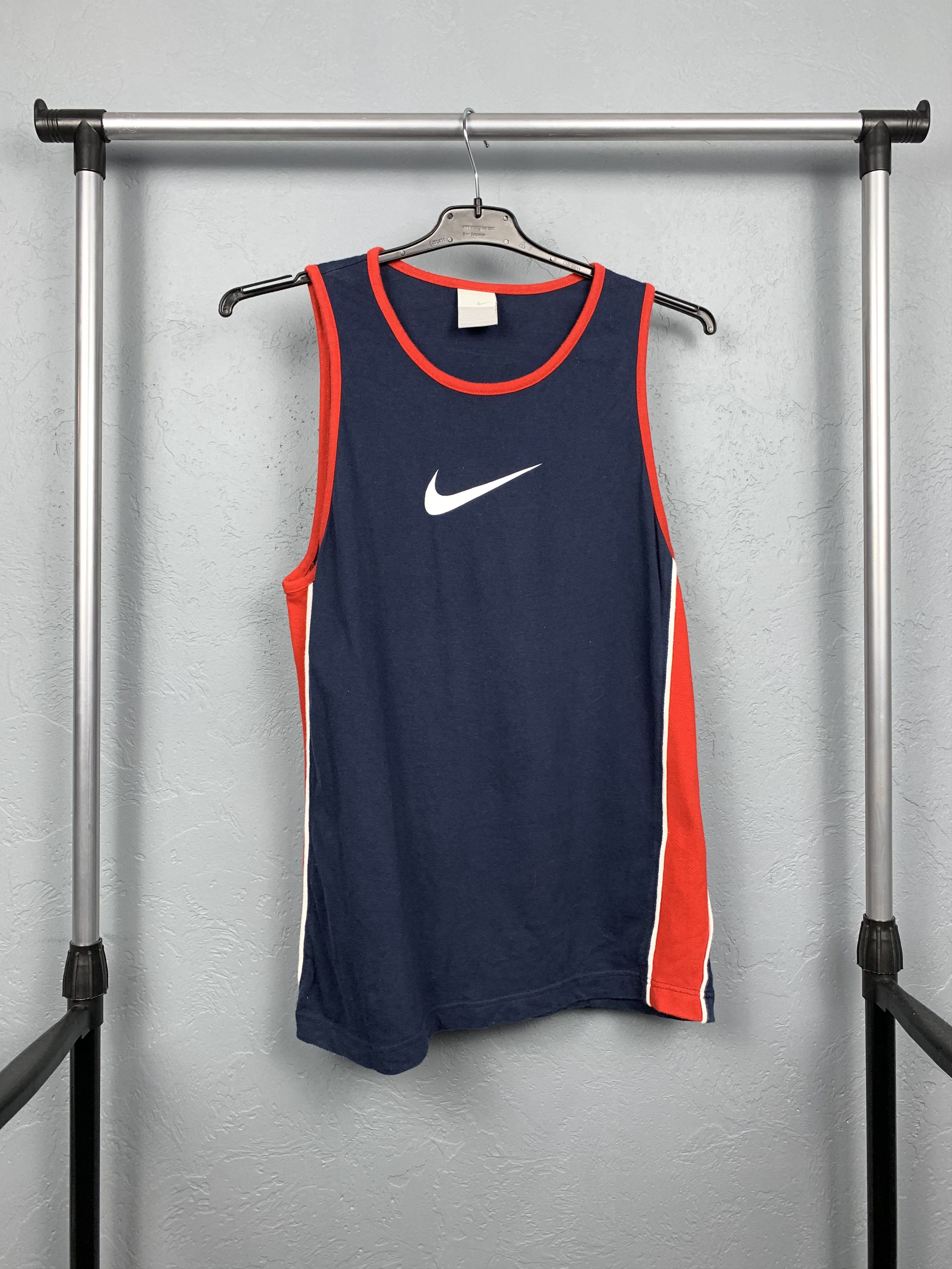 Nike × Vintage Nike 90s Vintage Mens Sleveless Size US M / EU 48-50 / 2 - 1 Thumbnail