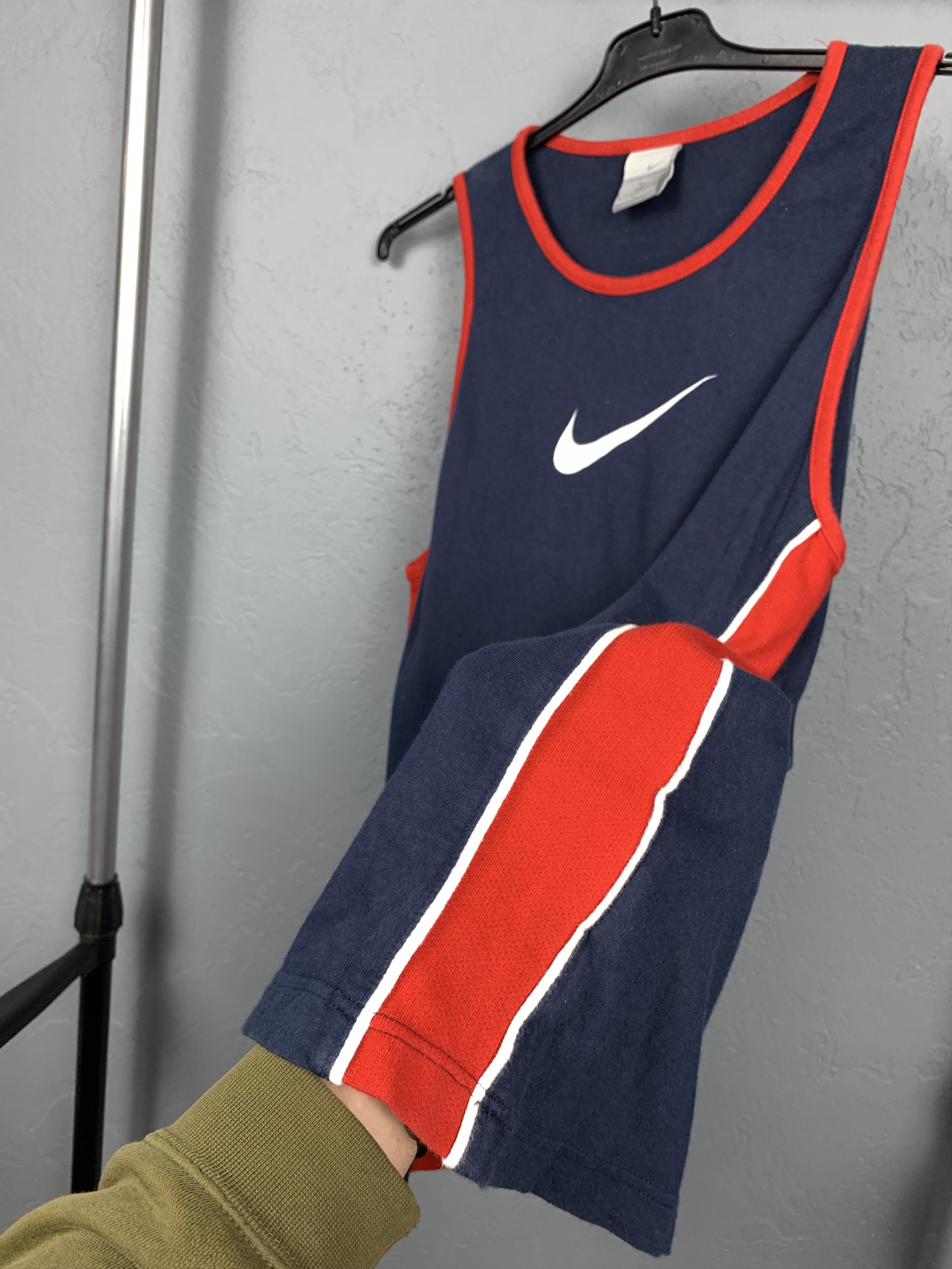 Nike × Vintage Nike 90s Vintage Mens Sleveless Size US M / EU 48-50 / 2 - 3 Thumbnail