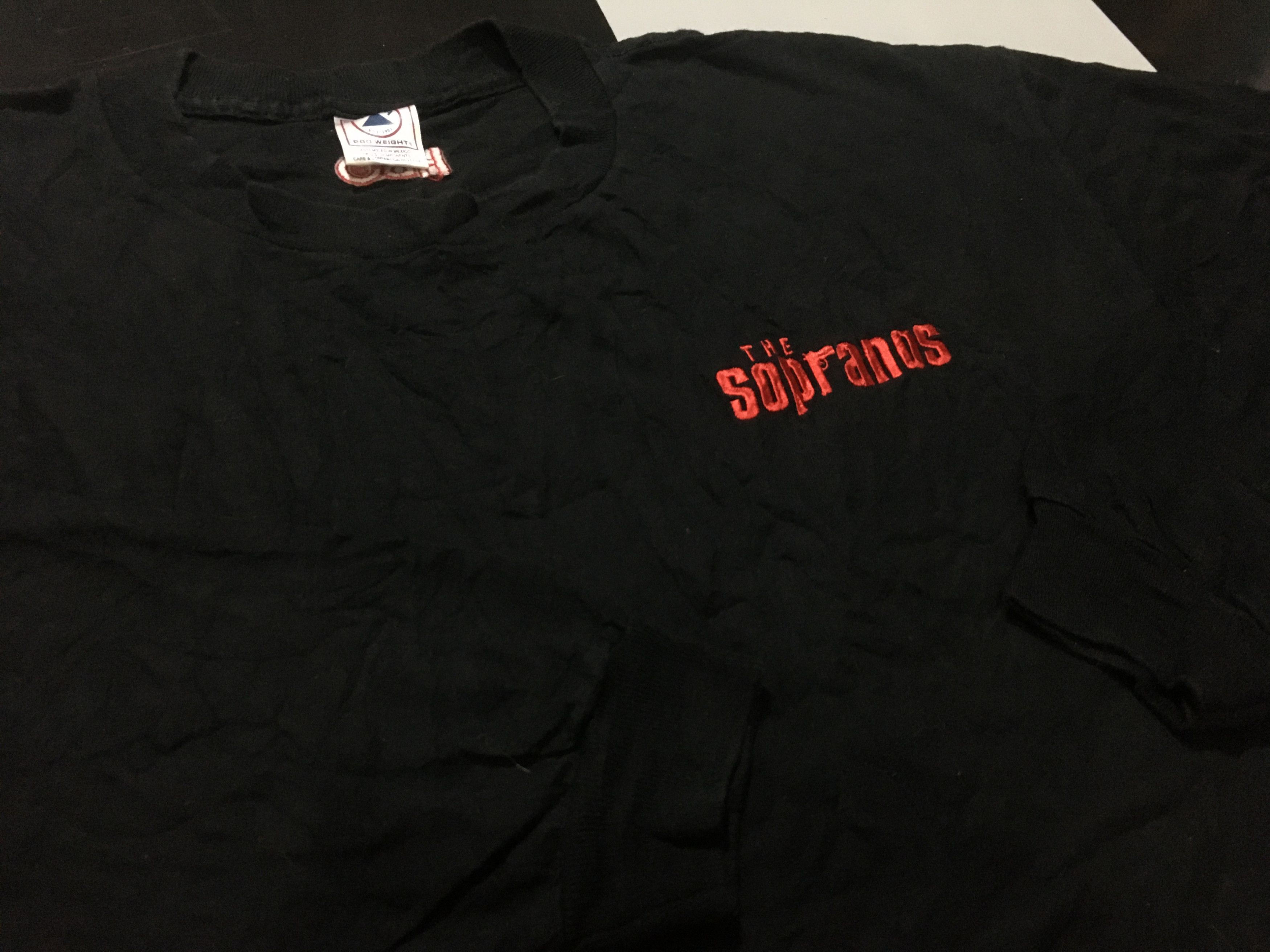 Vintage Vintage The Sopranos Long Sleeve Shirt Embroidered Logo HBO Size US XL / EU 56 / 4 - 1 Thumbnail