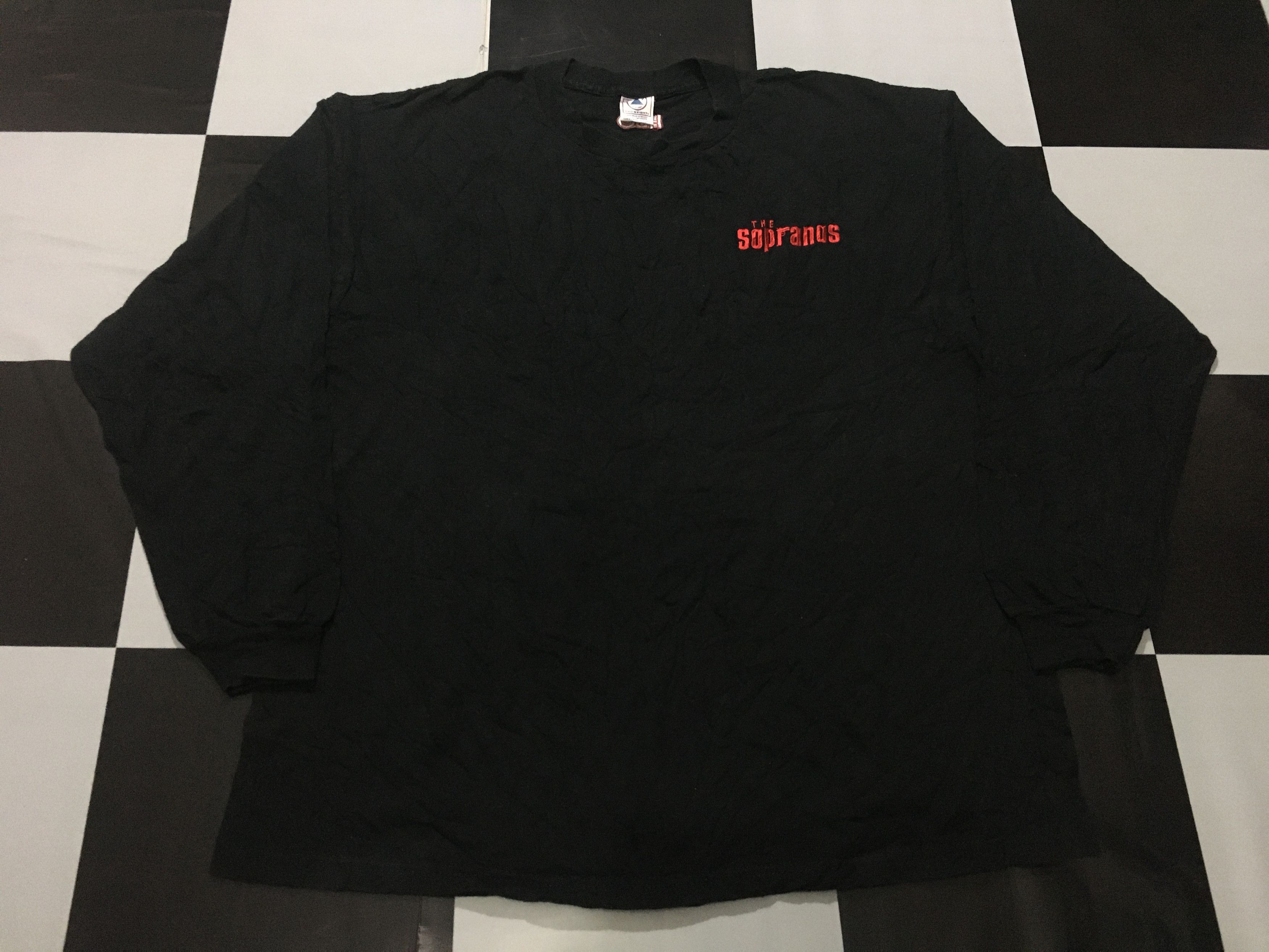 Vintage Vintage The Sopranos Long Sleeve Shirt Embroidered Logo HBO Size US XL / EU 56 / 4 - 2 Thumbnail