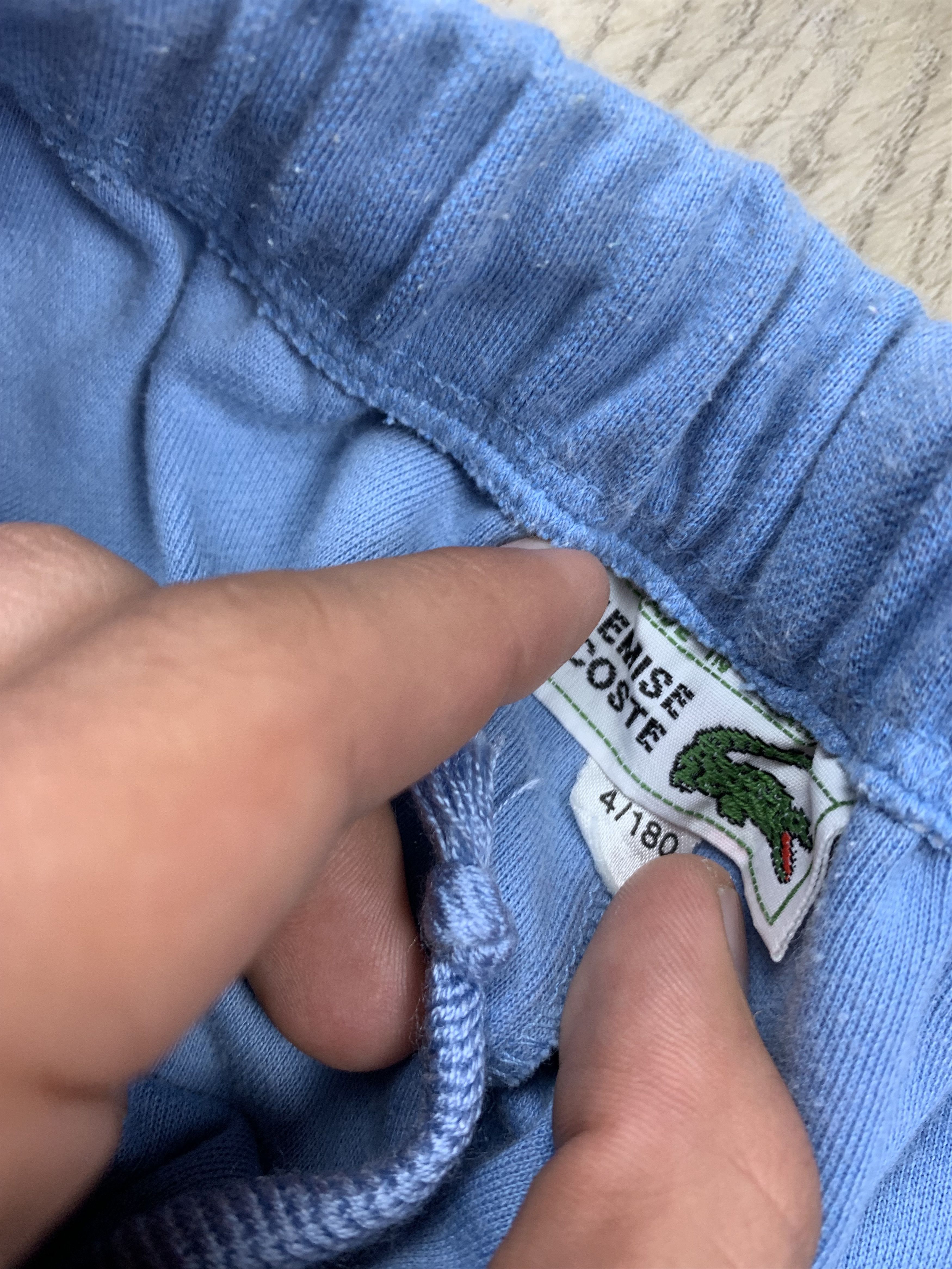 Lacoste × Vintage Lacoste Vintage Mens Track Suit Sweatshirt + Pants Size US L / EU 52-54 / 3 - 12 Thumbnail