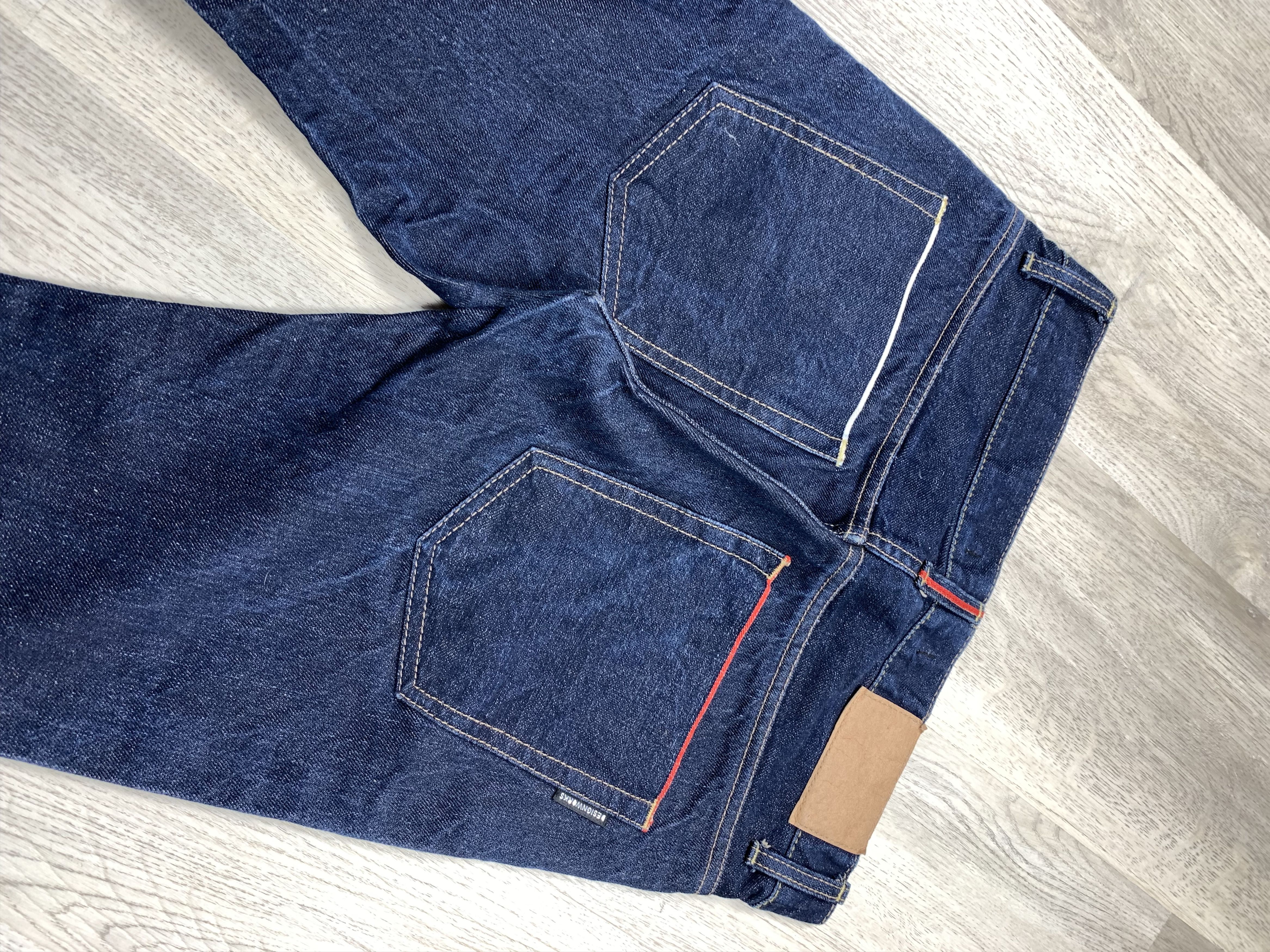 If Six Was Nine DESIGNWORKS Vintage Mens Denim Pants Jeans Selvedge Size US 32 / EU 48 - 2 Thumbnail