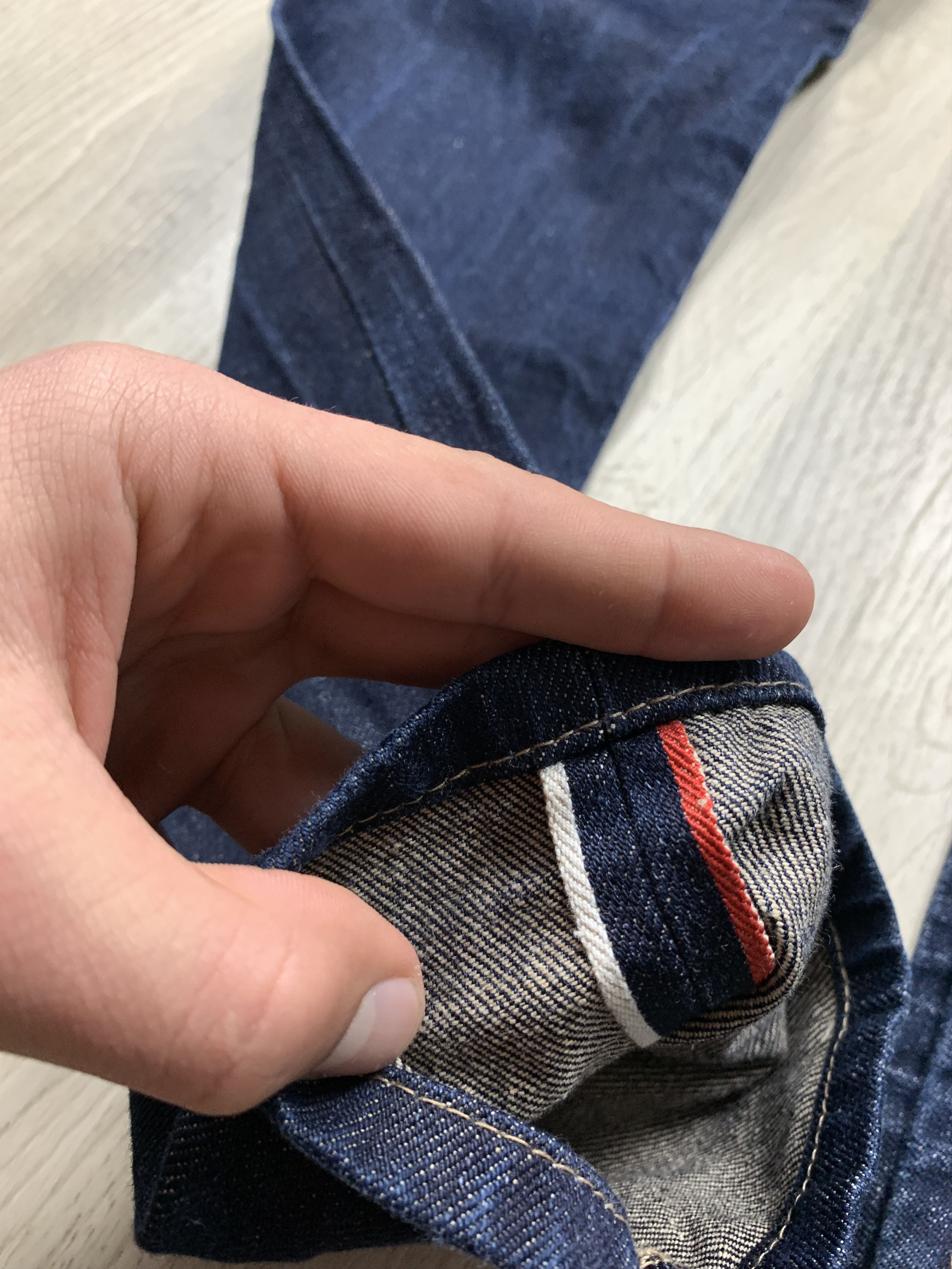 If Six Was Nine DESIGNWORKS Vintage Mens Denim Pants Jeans Selvedge Size US 32 / EU 48 - 6 Thumbnail