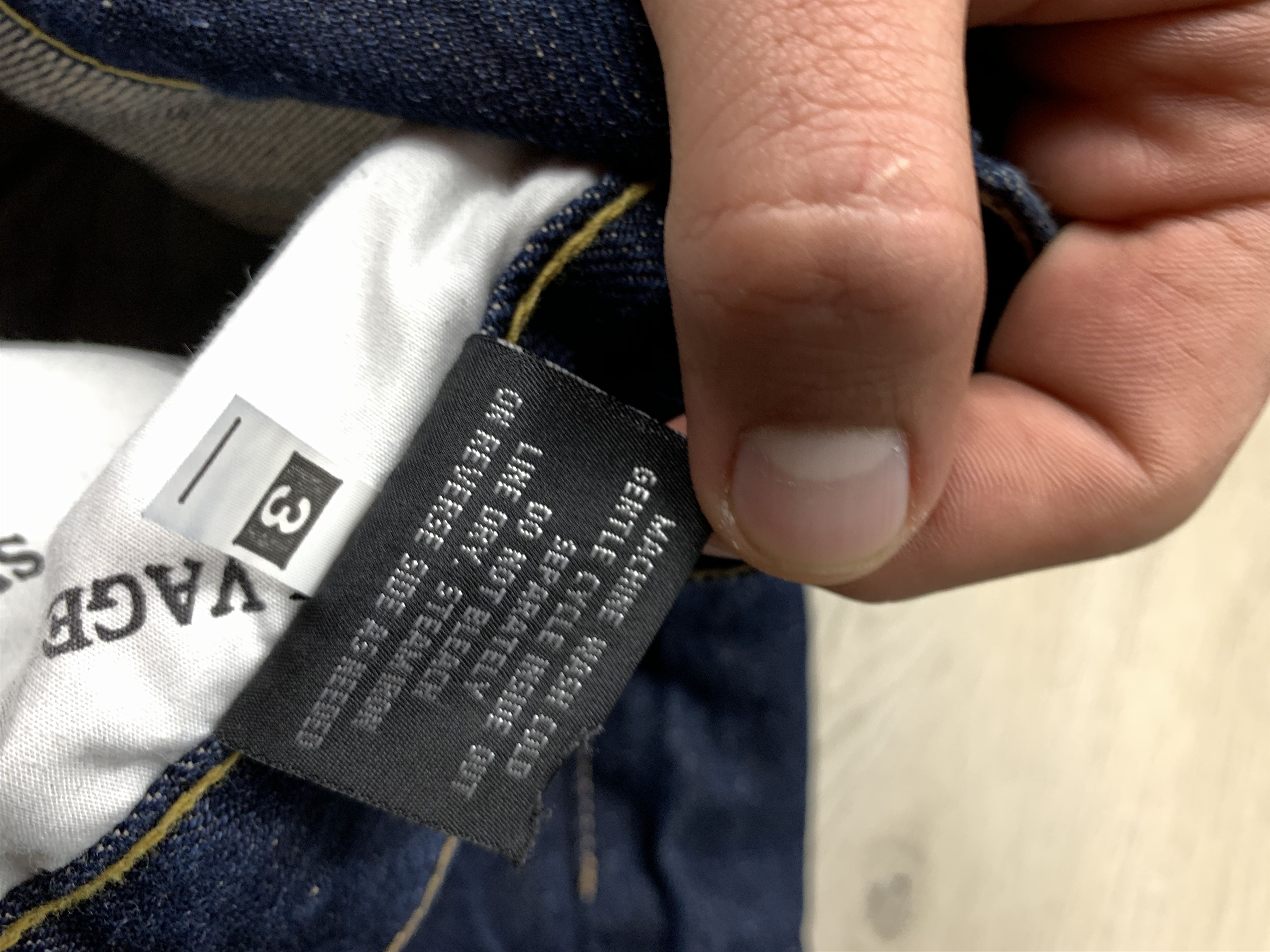 If Six Was Nine DESIGNWORKS Vintage Mens Denim Pants Jeans Selvedge Size US 32 / EU 48 - 11 Thumbnail