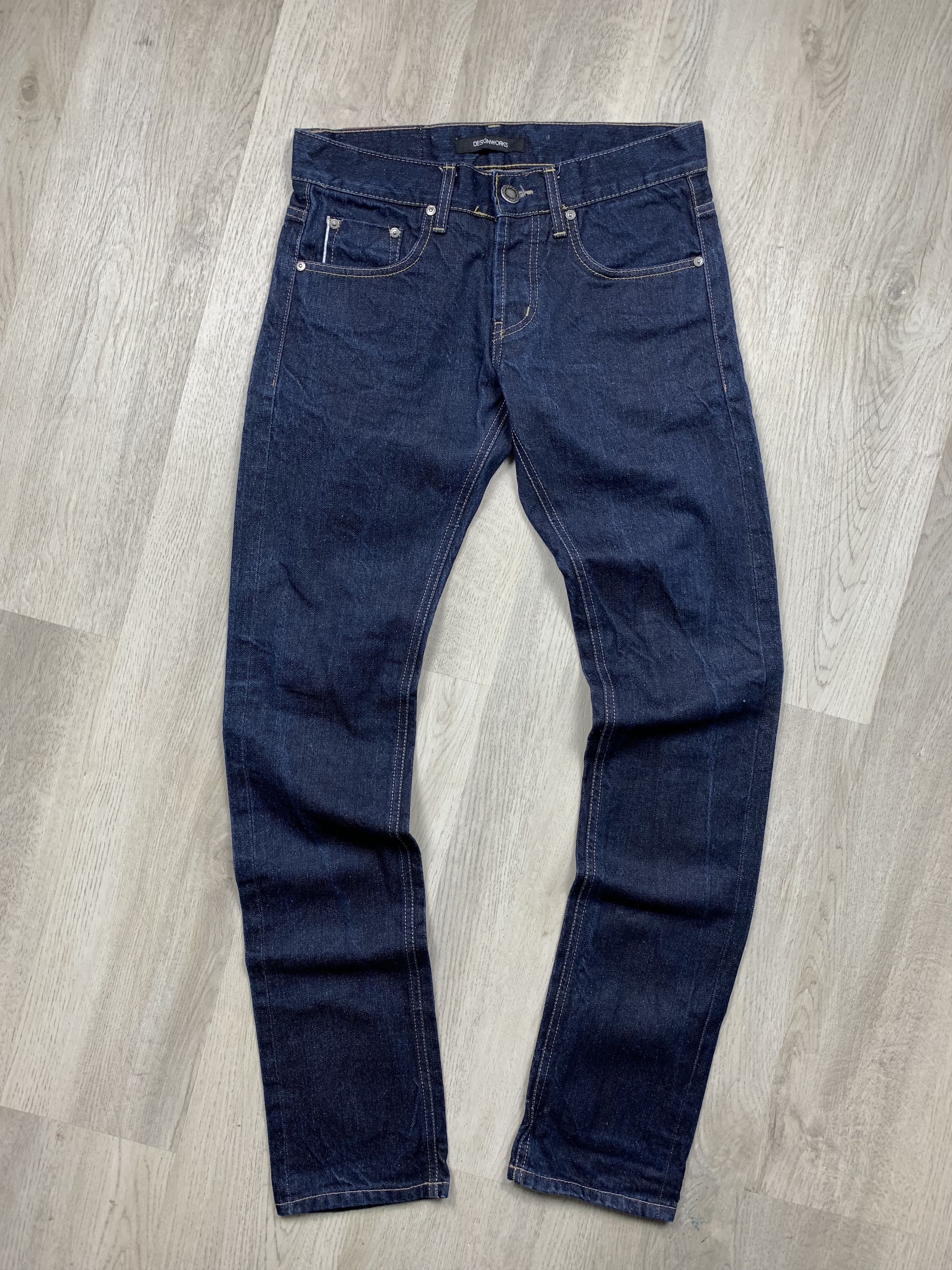 If Six Was Nine DESIGNWORKS Vintage Mens Denim Pants Jeans Selvedge Size US 32 / EU 48 - 7 Thumbnail