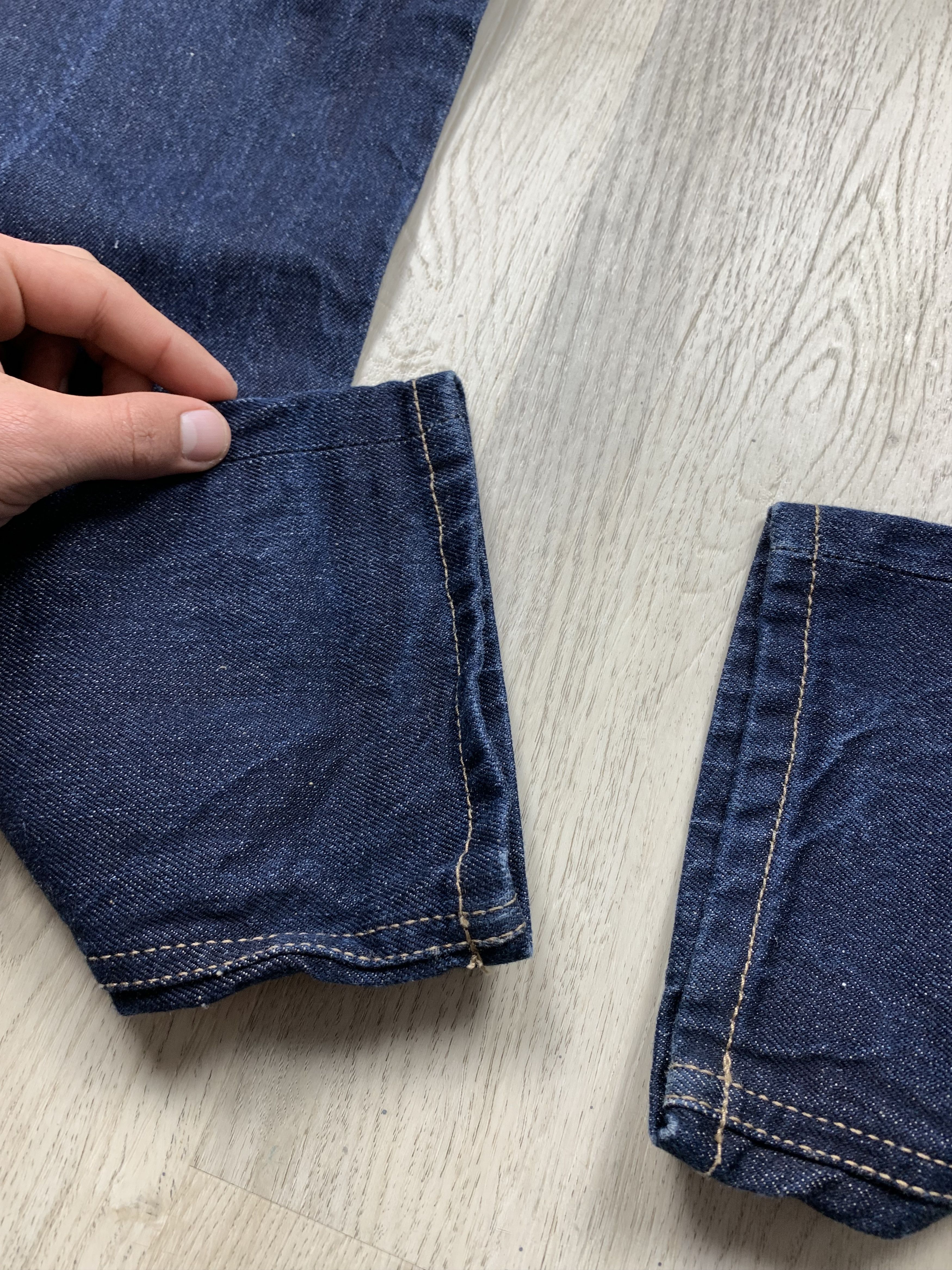 If Six Was Nine DESIGNWORKS Vintage Mens Denim Pants Jeans Selvedge Size US 32 / EU 48 - 5 Thumbnail