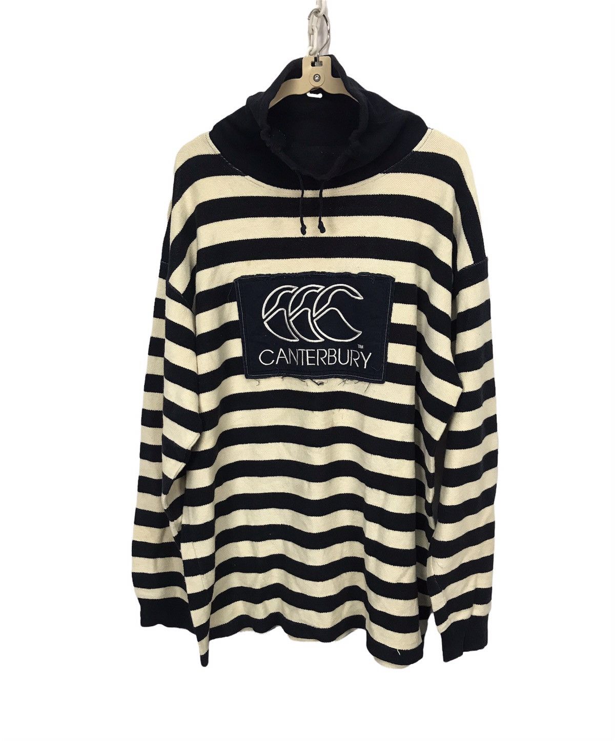 Canterbury turtleneck stripe sweatshirt