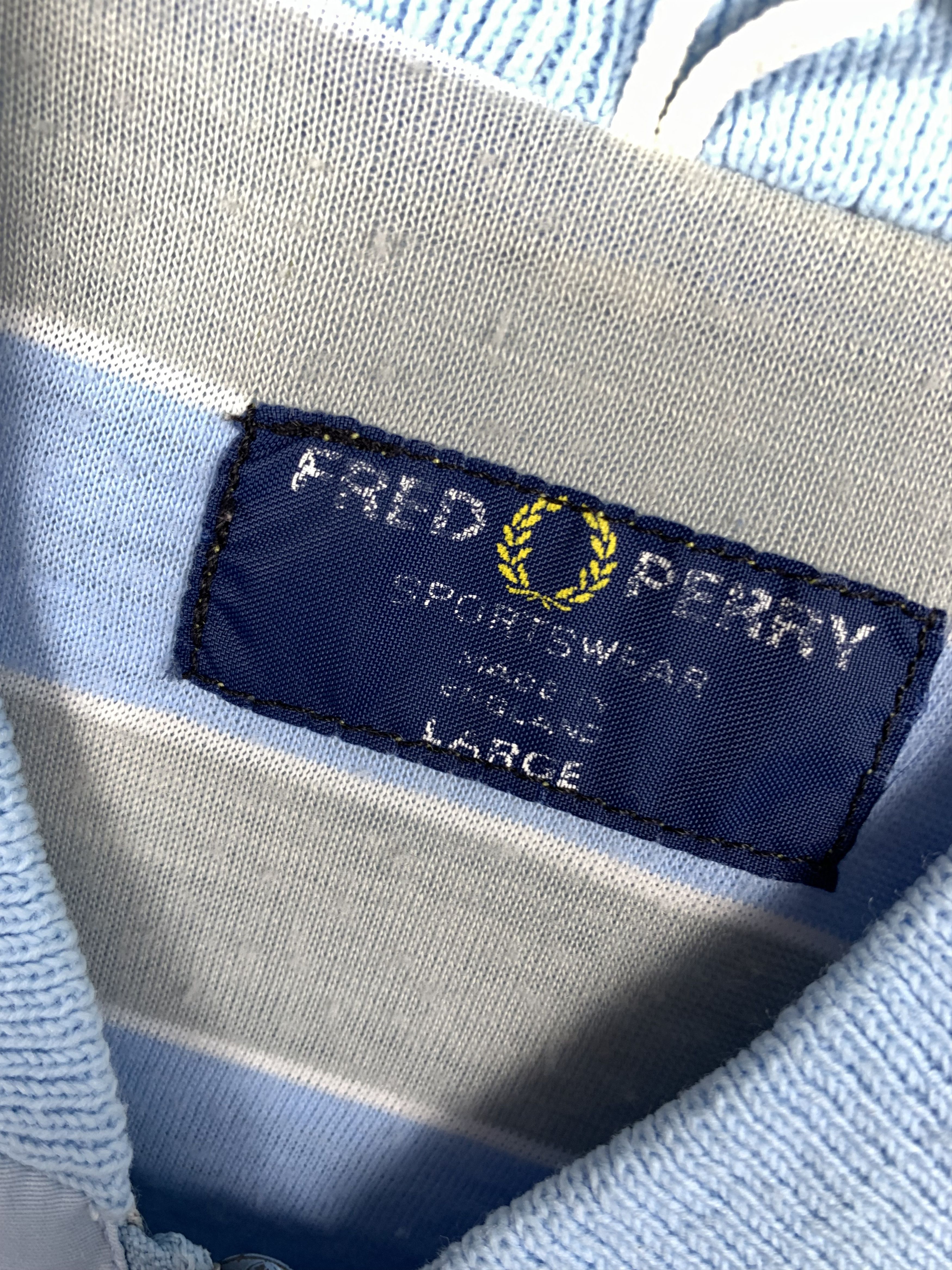 Fred Perry × Vintage Fred Perry 90s Vintage Mens Bomber Jacket Size US L / EU 52-54 / 3 - 5 Thumbnail