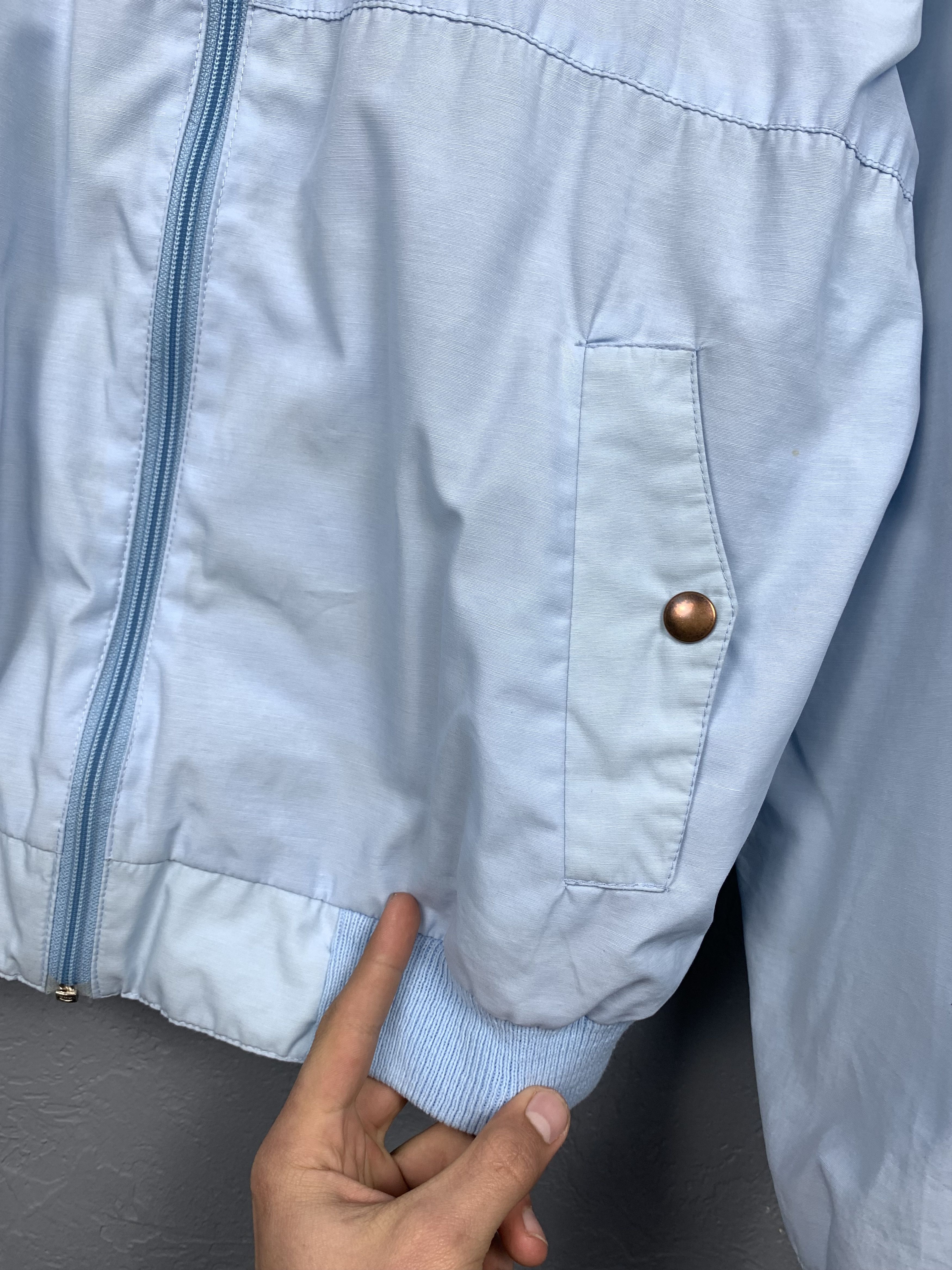 Fred Perry × Vintage Fred Perry 90s Vintage Mens Bomber Jacket Size US L / EU 52-54 / 3 - 3 Thumbnail
