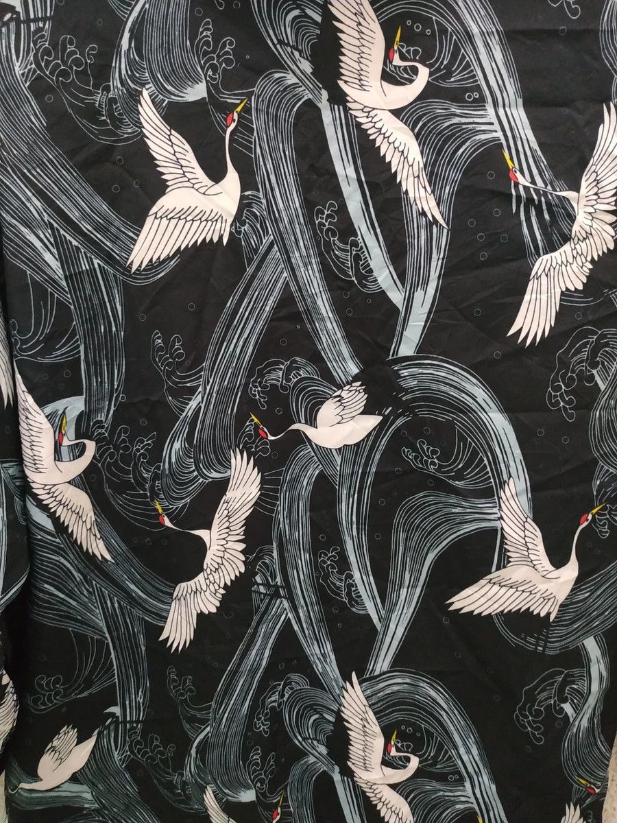 Other Full Print Flying Bird Nylon Kimono Cardigan Size US M / EU 48-50 / 2 - 4 Thumbnail