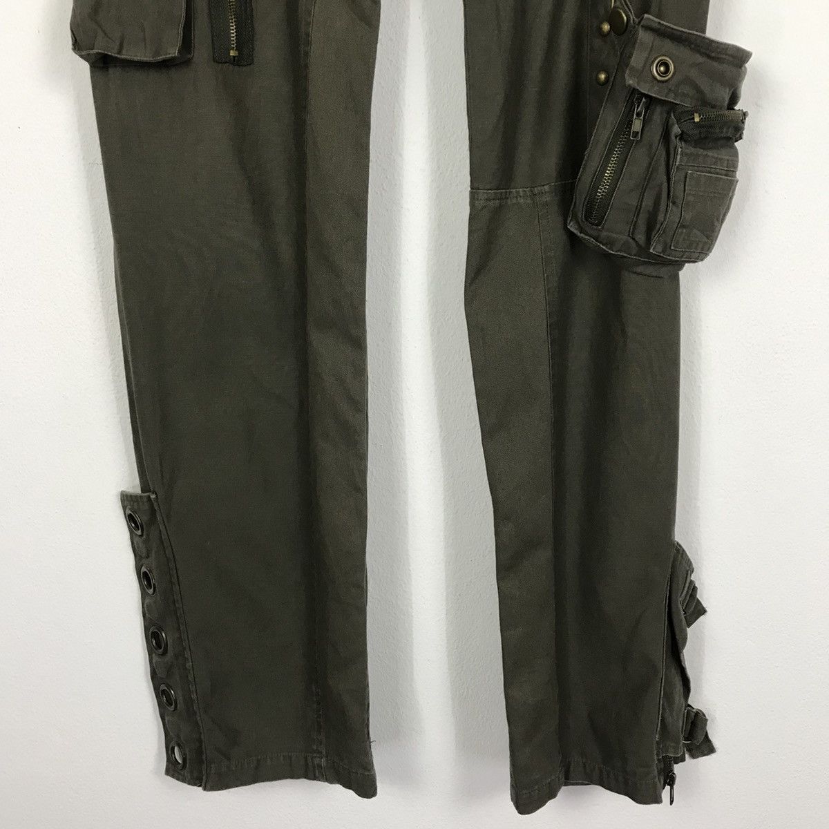 Seditionaries × Vintage 💣OFFER Vtg Japanese Designer Rare Pocket + Belt Pants Size US 33 - 3 Thumbnail