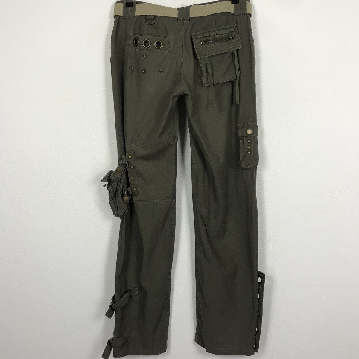Seditionaries × Vintage 💣OFFER Vtg Japanese Designer Rare Pocket + Belt Pants Size US 33 - 8 Thumbnail