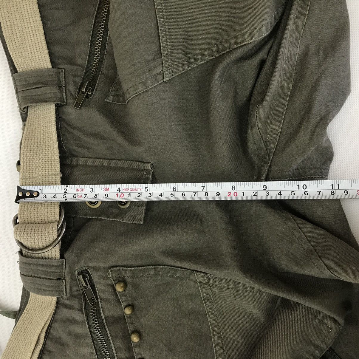 Seditionaries × Vintage 💣OFFER Vtg Japanese Designer Rare Pocket + Belt Pants Size US 33 - 14 Thumbnail